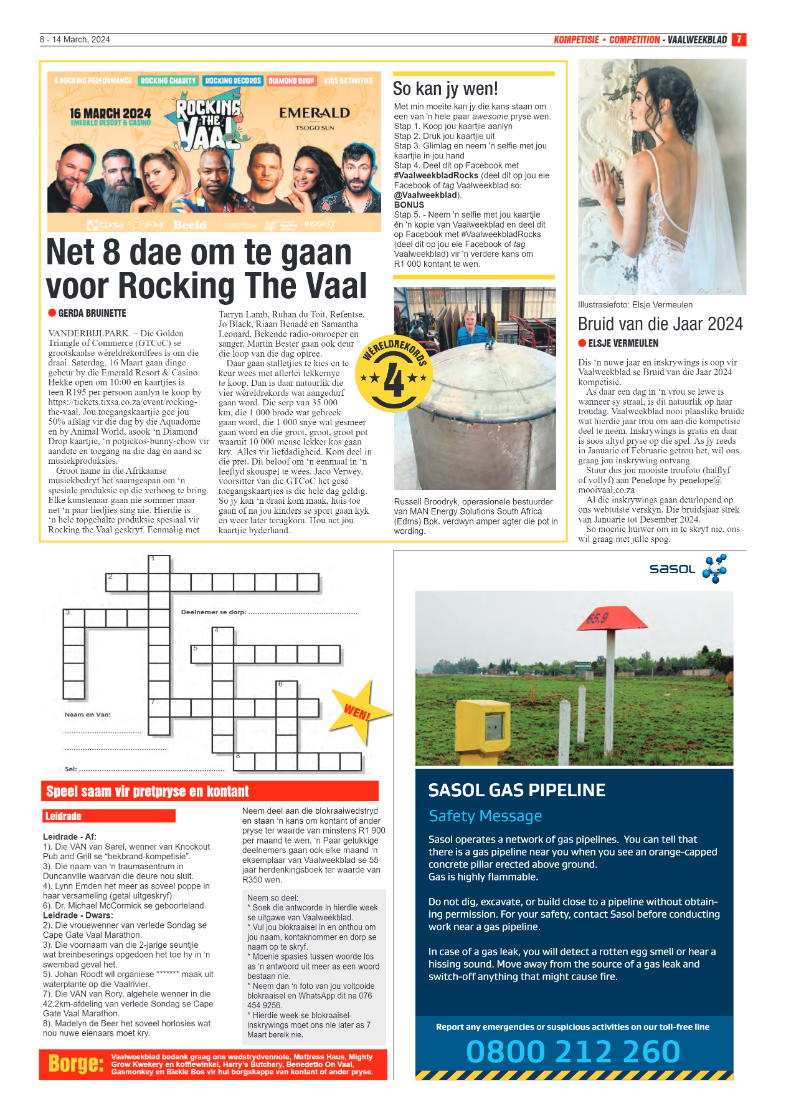 Vaalweekblad 8 – 14 March 2024 page 7