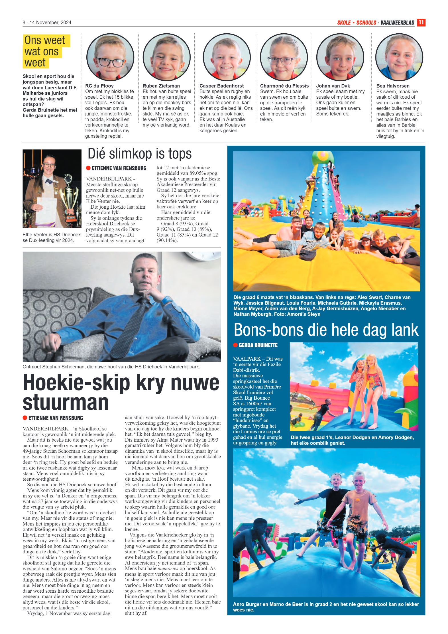 Vaalweekblad – 8 – 14 November, 2024 page 11