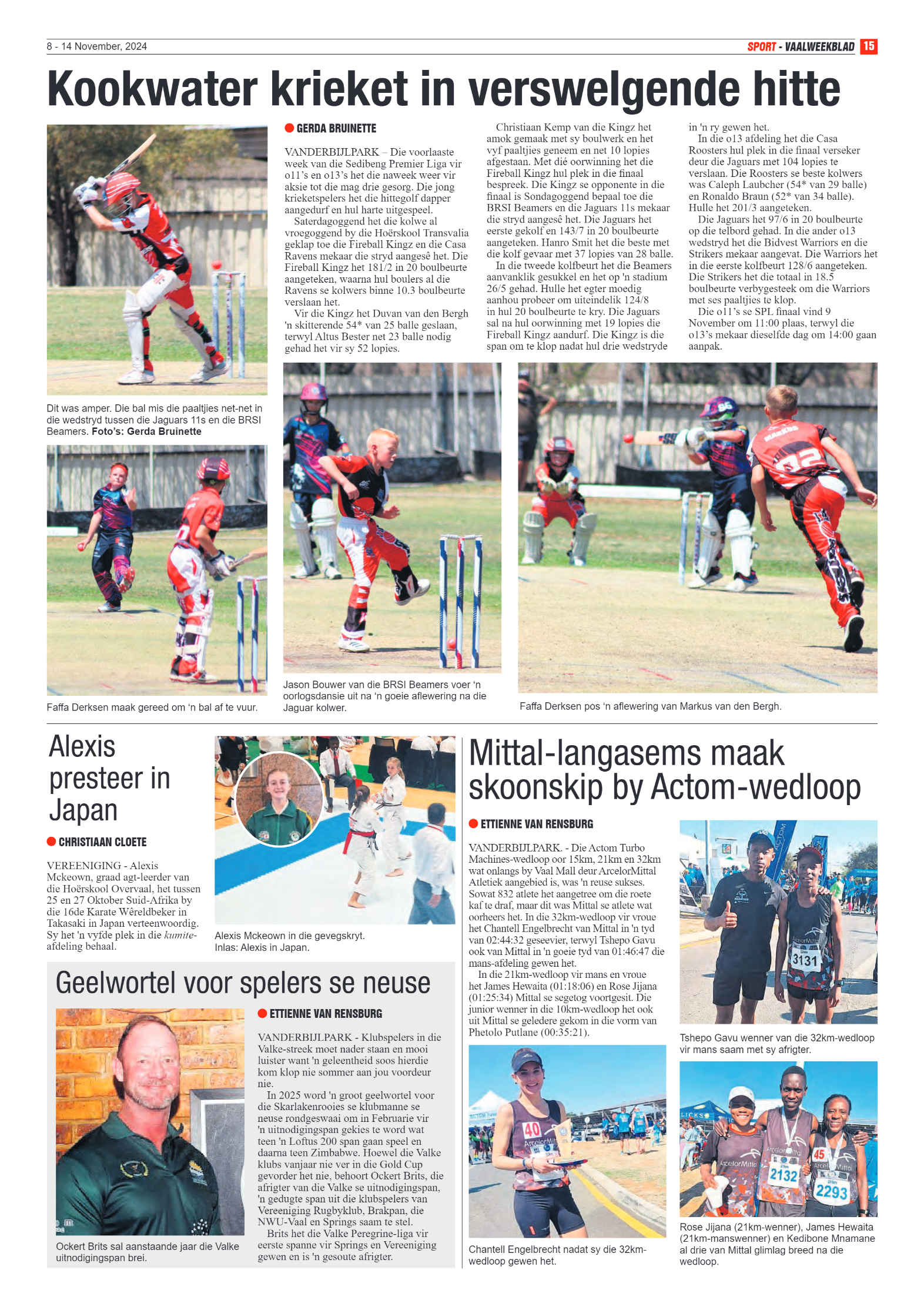 Vaalweekblad – 8 – 14 November, 2024 page 15