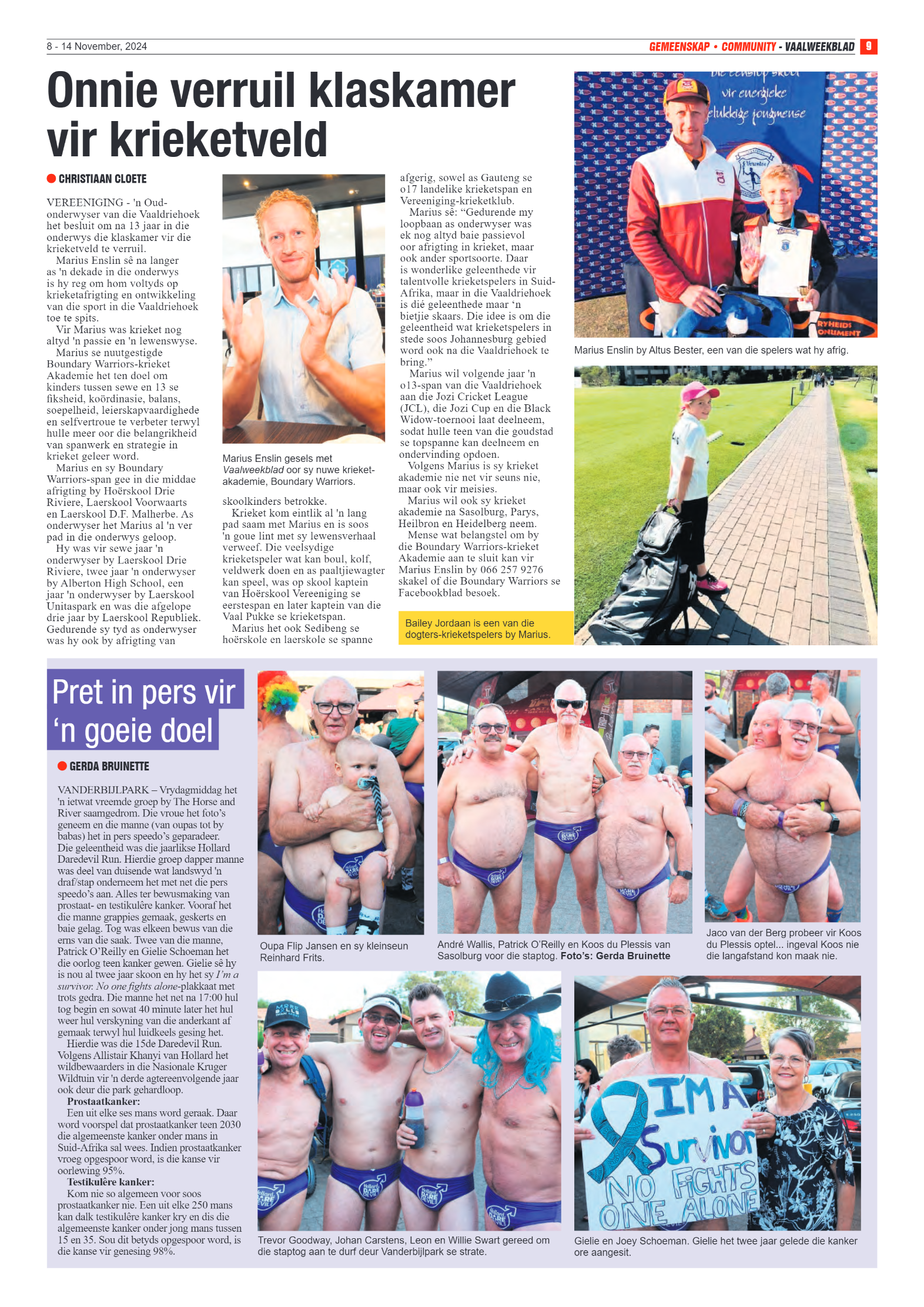 Vaalweekblad – 8 – 14 November, 2024 page 9