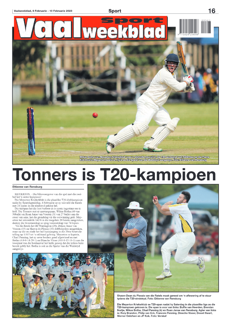 Vaalweekblad, 8 Februarie – 10 Februarie 2023 page 16