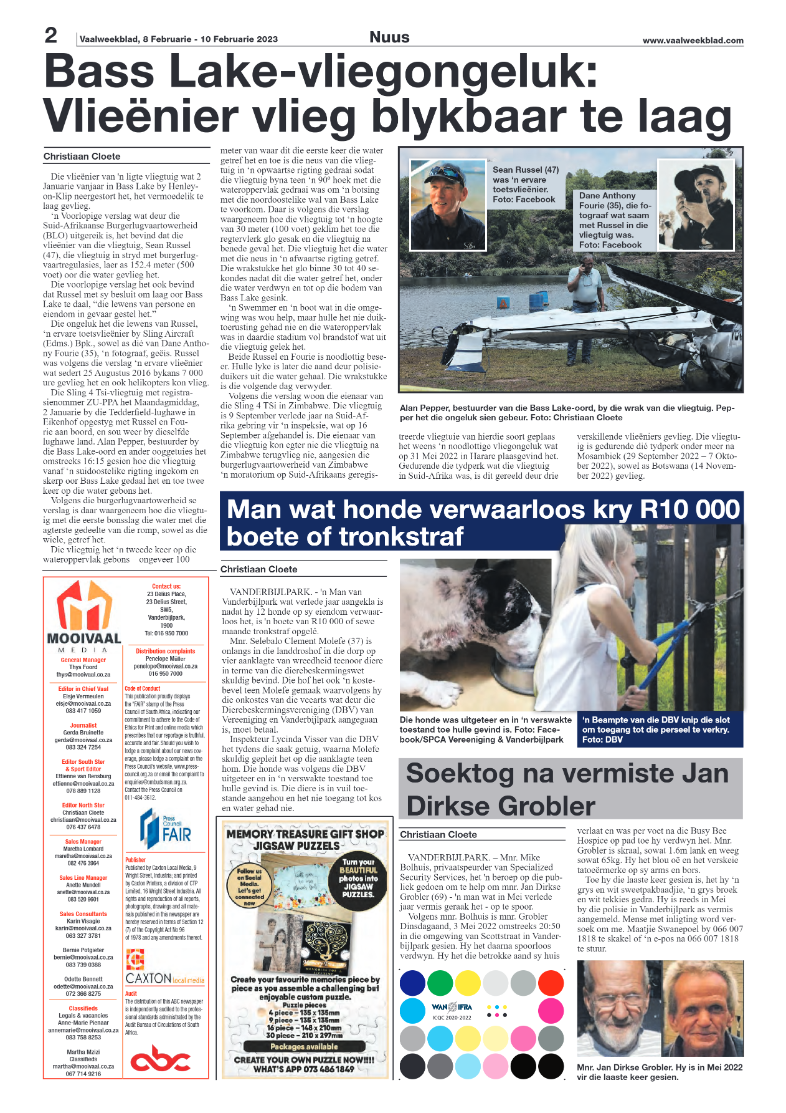 Vaalweekblad, 8 Februarie – 10 Februarie 2023 page 2