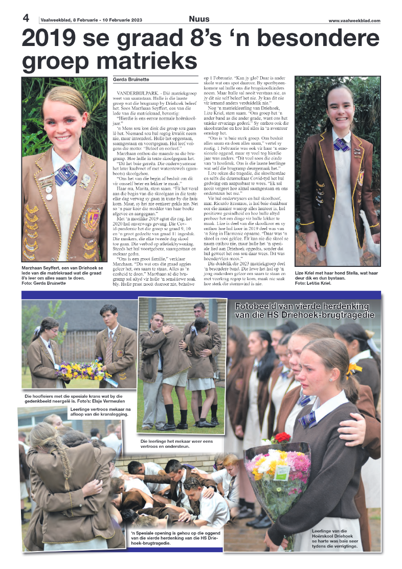 Vaalweekblad, 8 Februarie – 10 Februarie 2023 page 4