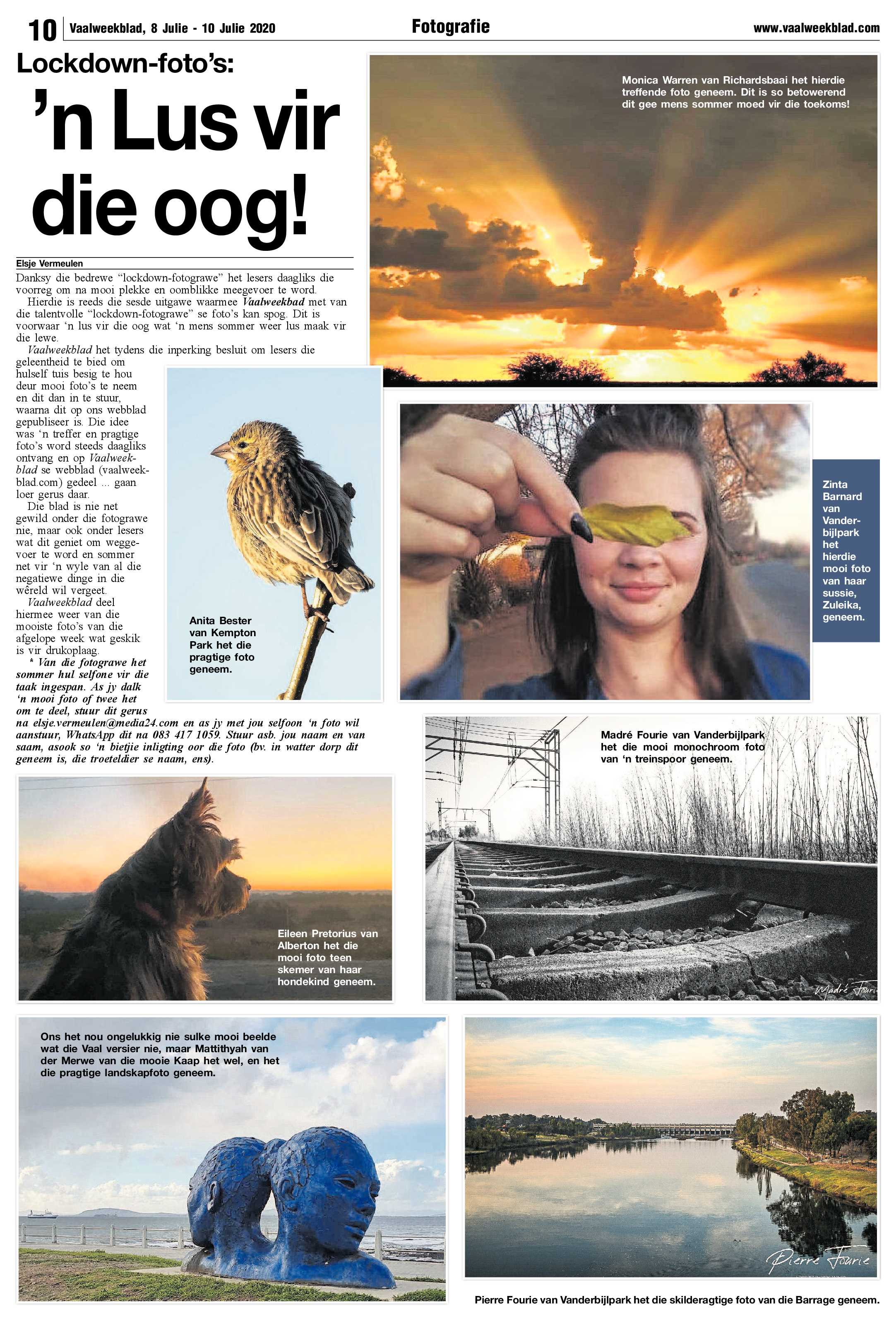Vaalweekblad 8 Julie – 10 Julie 2020 page 10