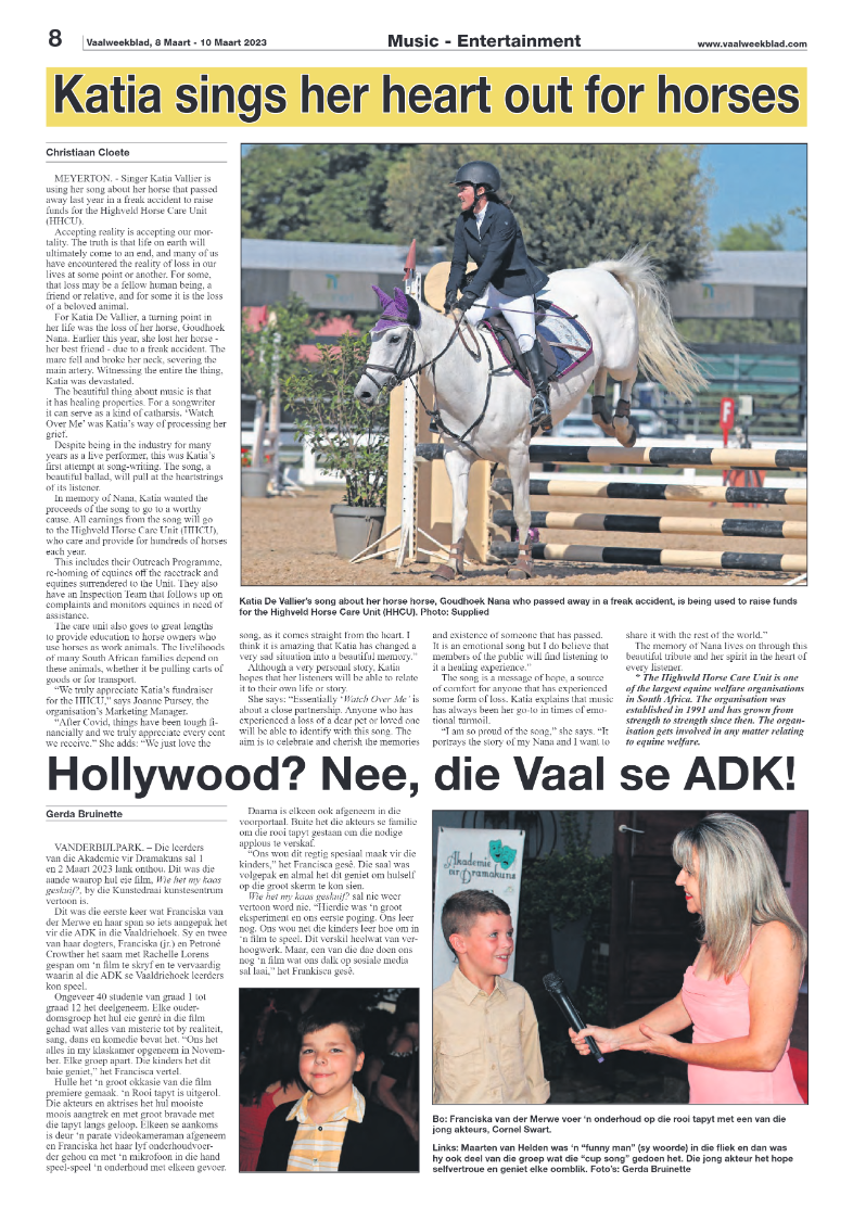 Vaalweekblad, 8 Maart – 10 Maart 2023 page 8