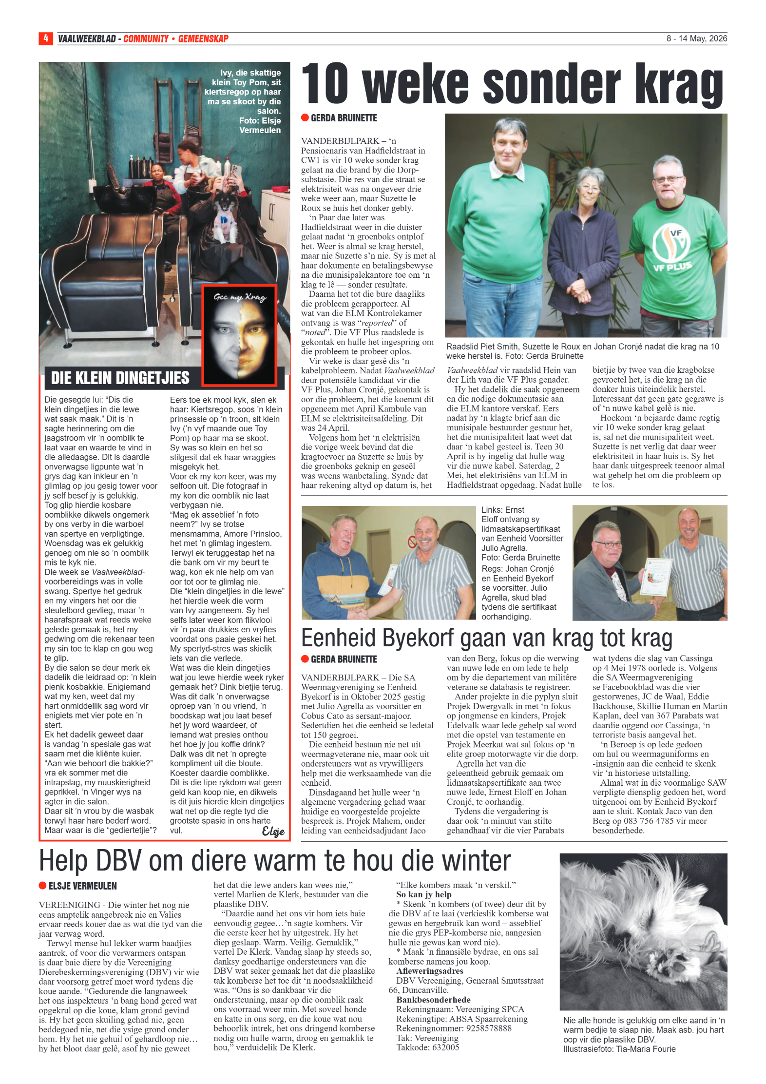 Vaalweekblad – 8 Mei 2026 page 4