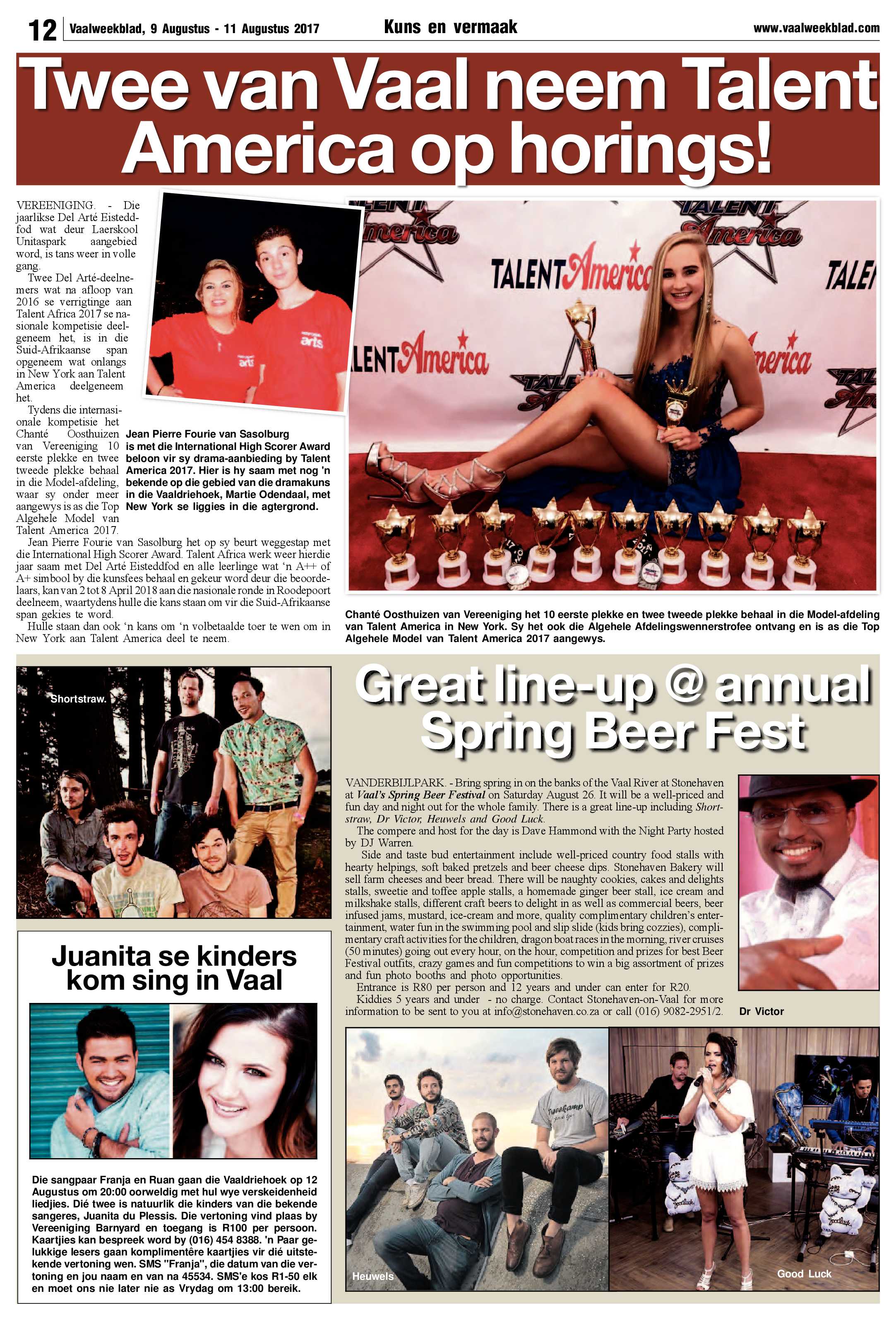 Vaalweekblad 9 – 11 Augustus 2017 page 12