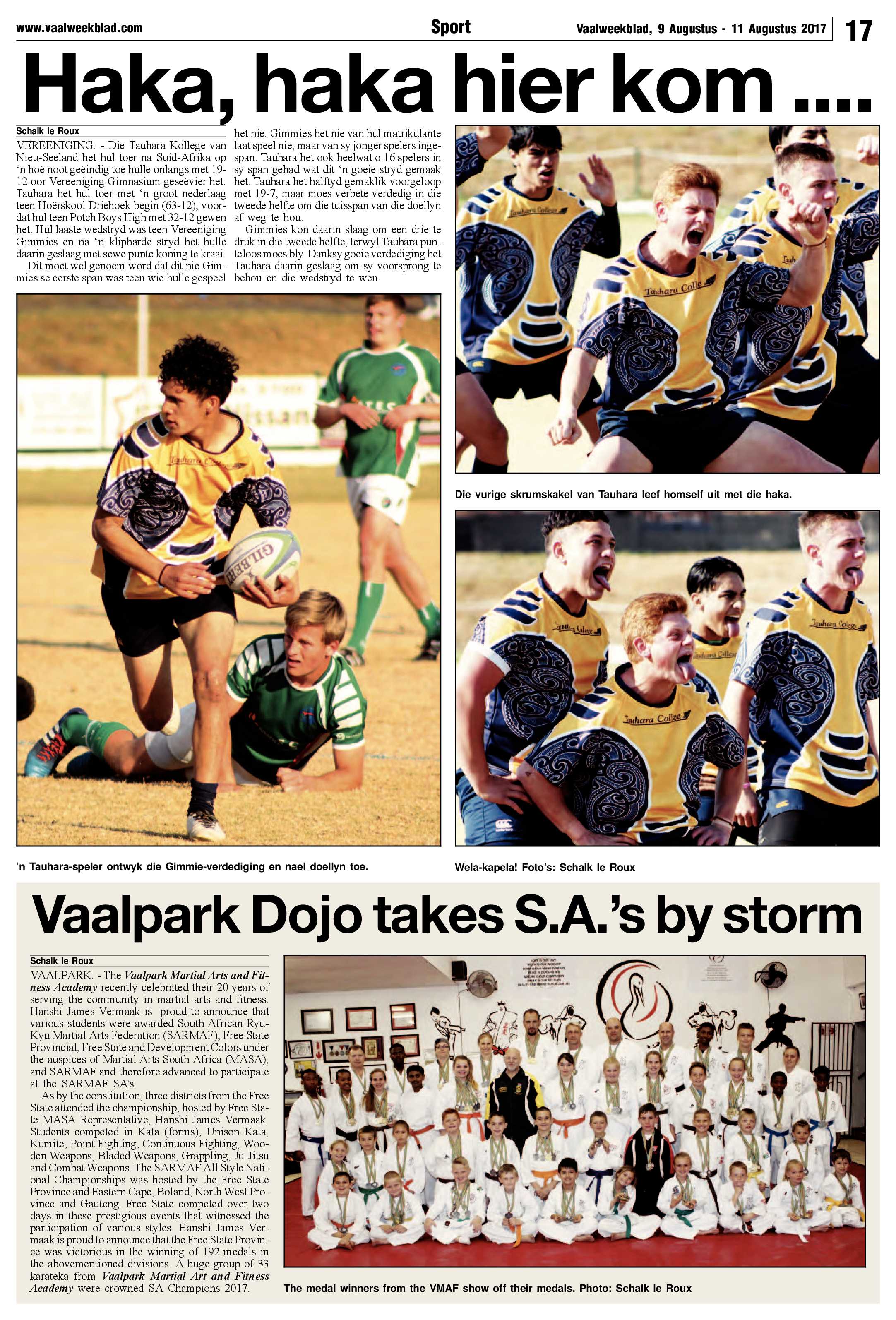 Vaalweekblad 9 – 11 Augustus 2017 page 17