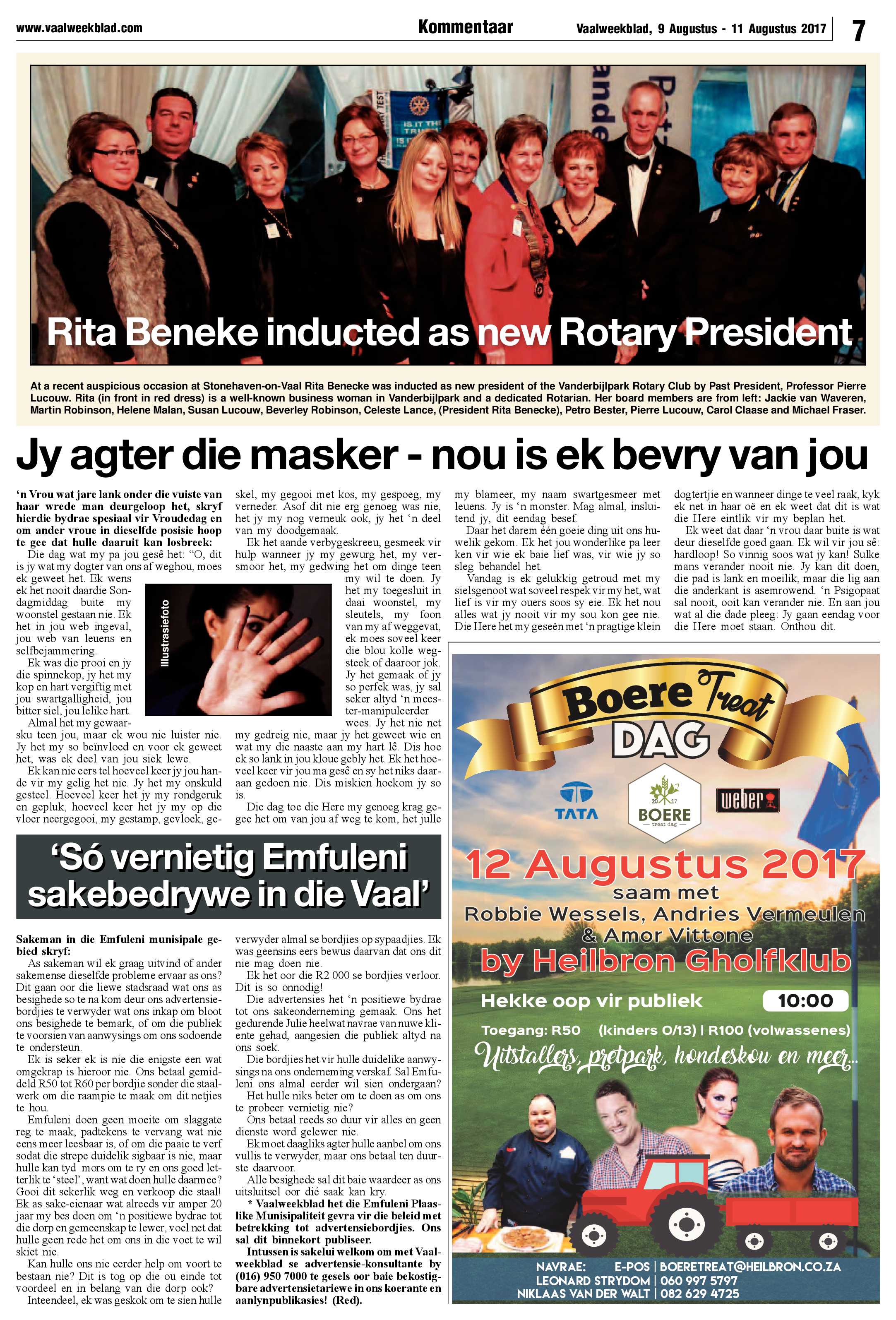 Vaalweekblad 9 – 11 Augustus 2017 page 7