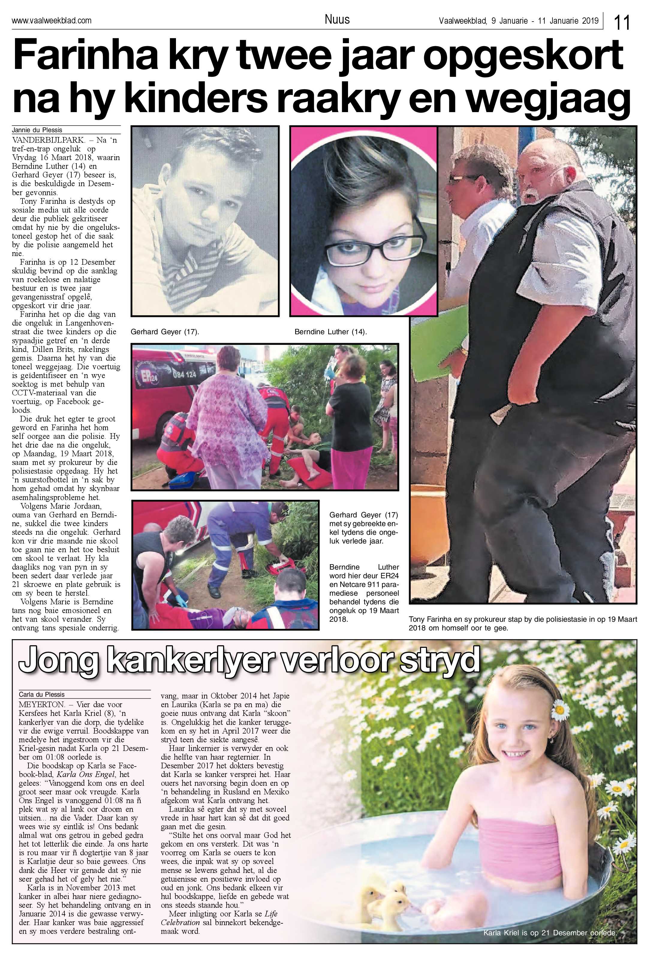 Vaalweekblad 9 – 11 Januarie 2019 page 11