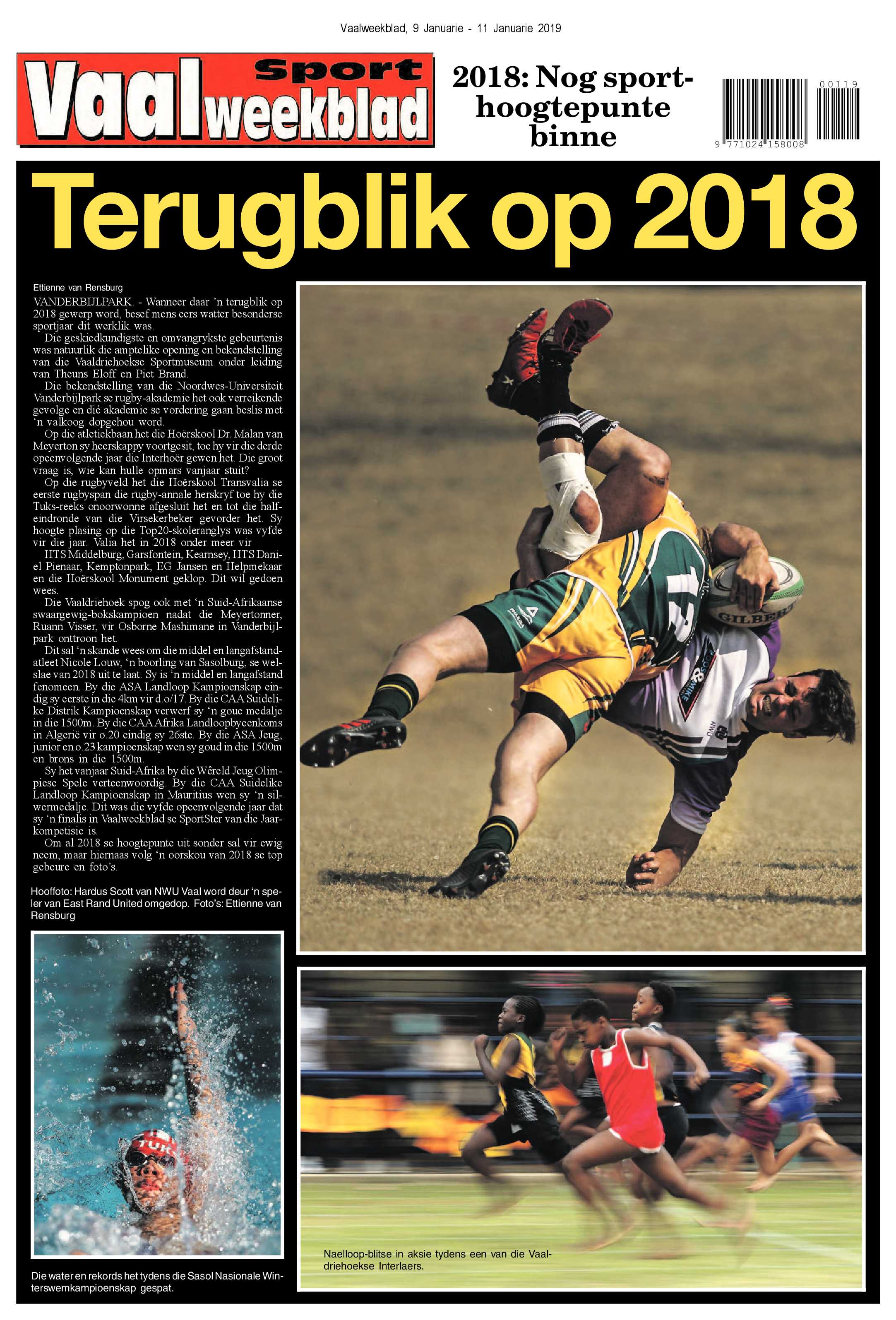Vaalweekblad 9 – 11 Januarie 2019 page 20