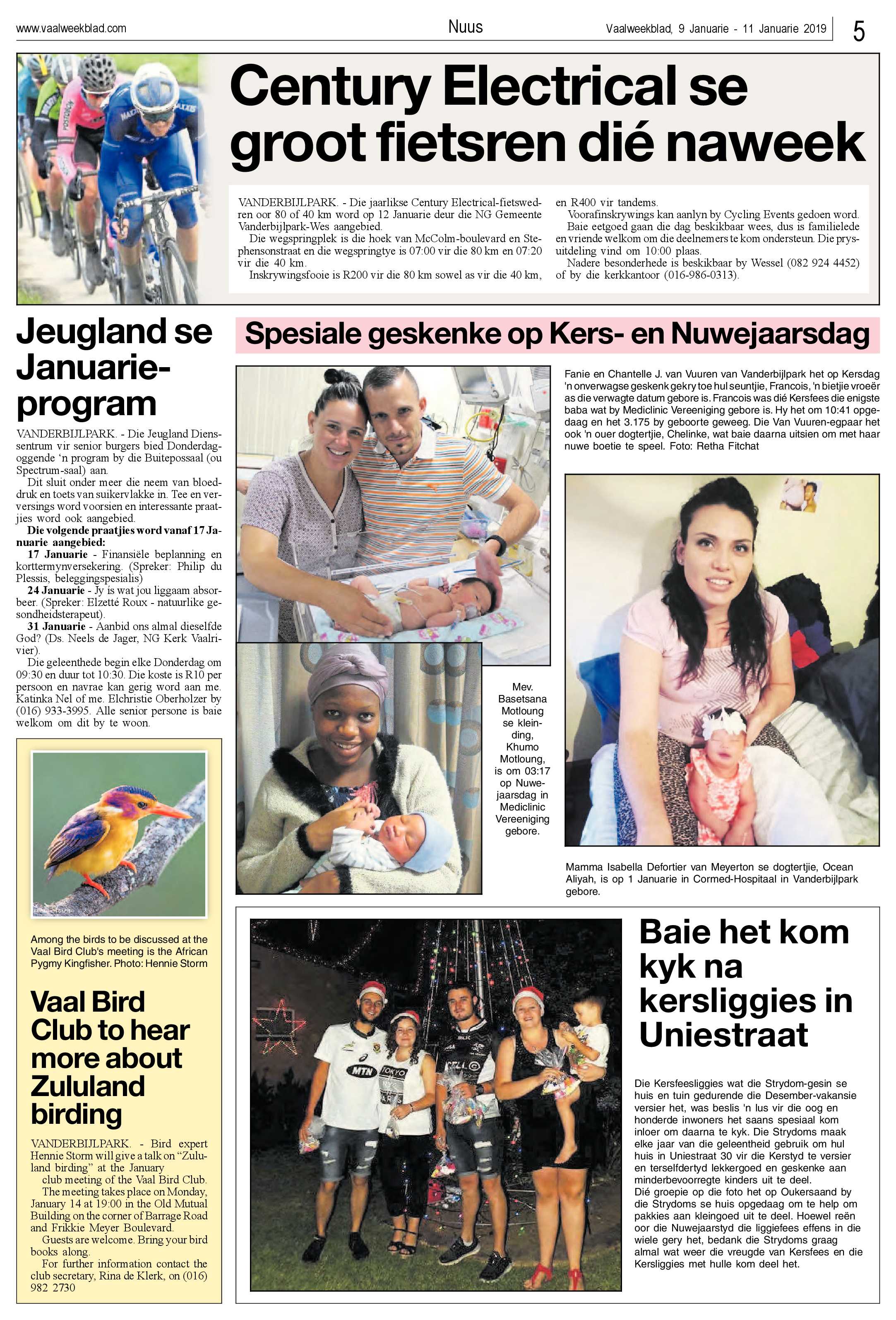 Vaalweekblad 9 – 11 Januarie 2019 page 5