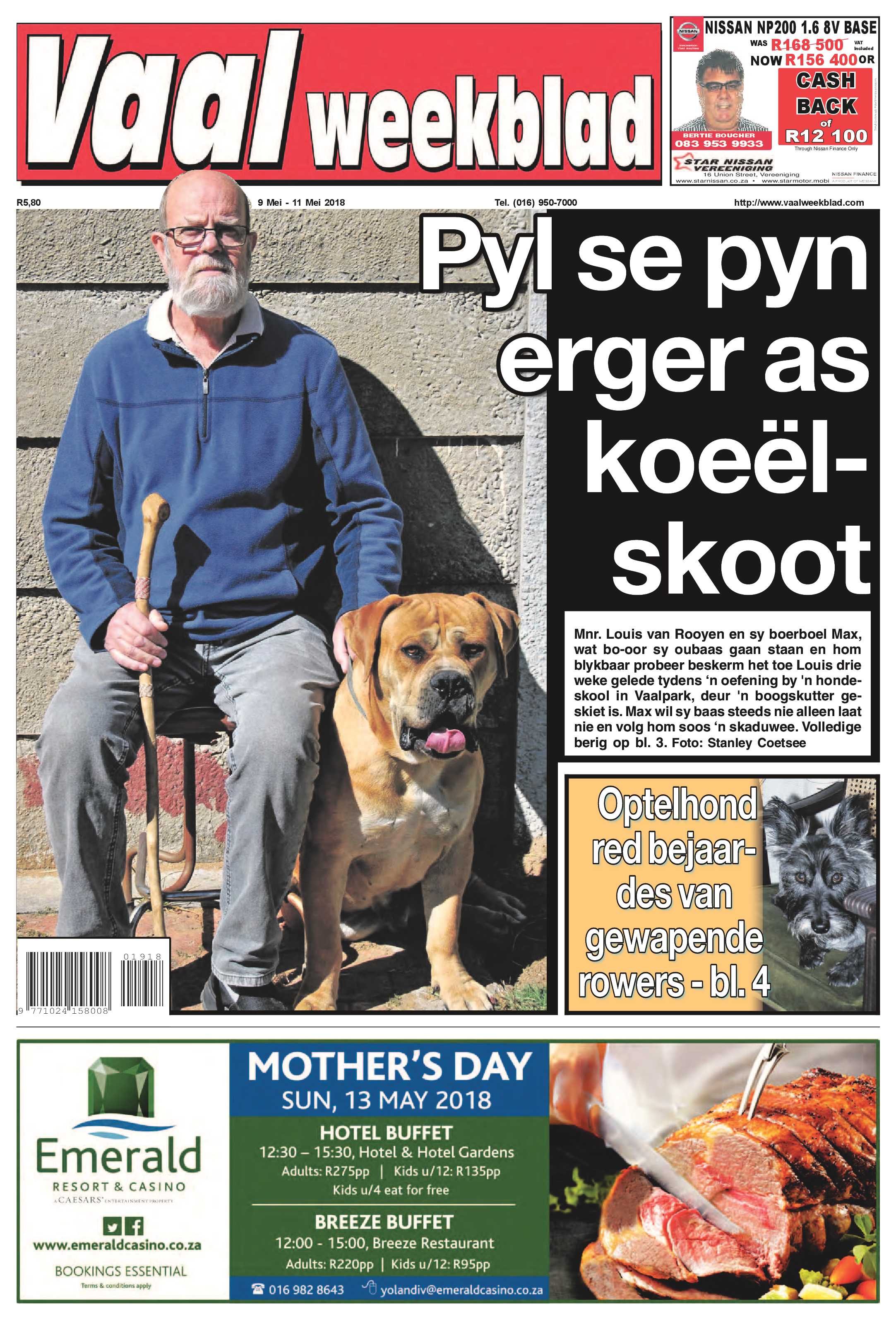 Vaalweekblad 9 – 12 Mei 2018 page 1