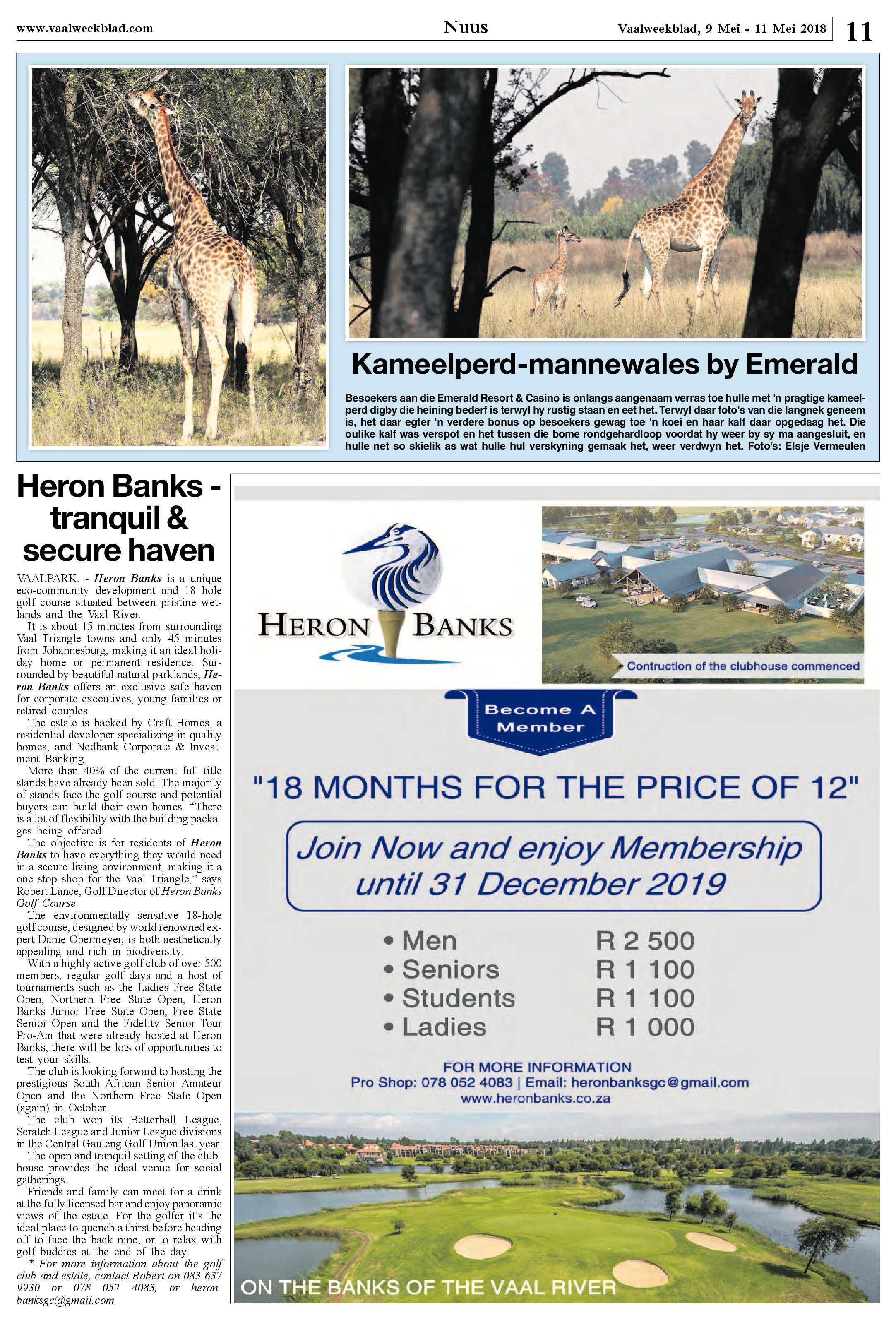 Vaalweekblad 9 – 12 Mei 2018 page 11