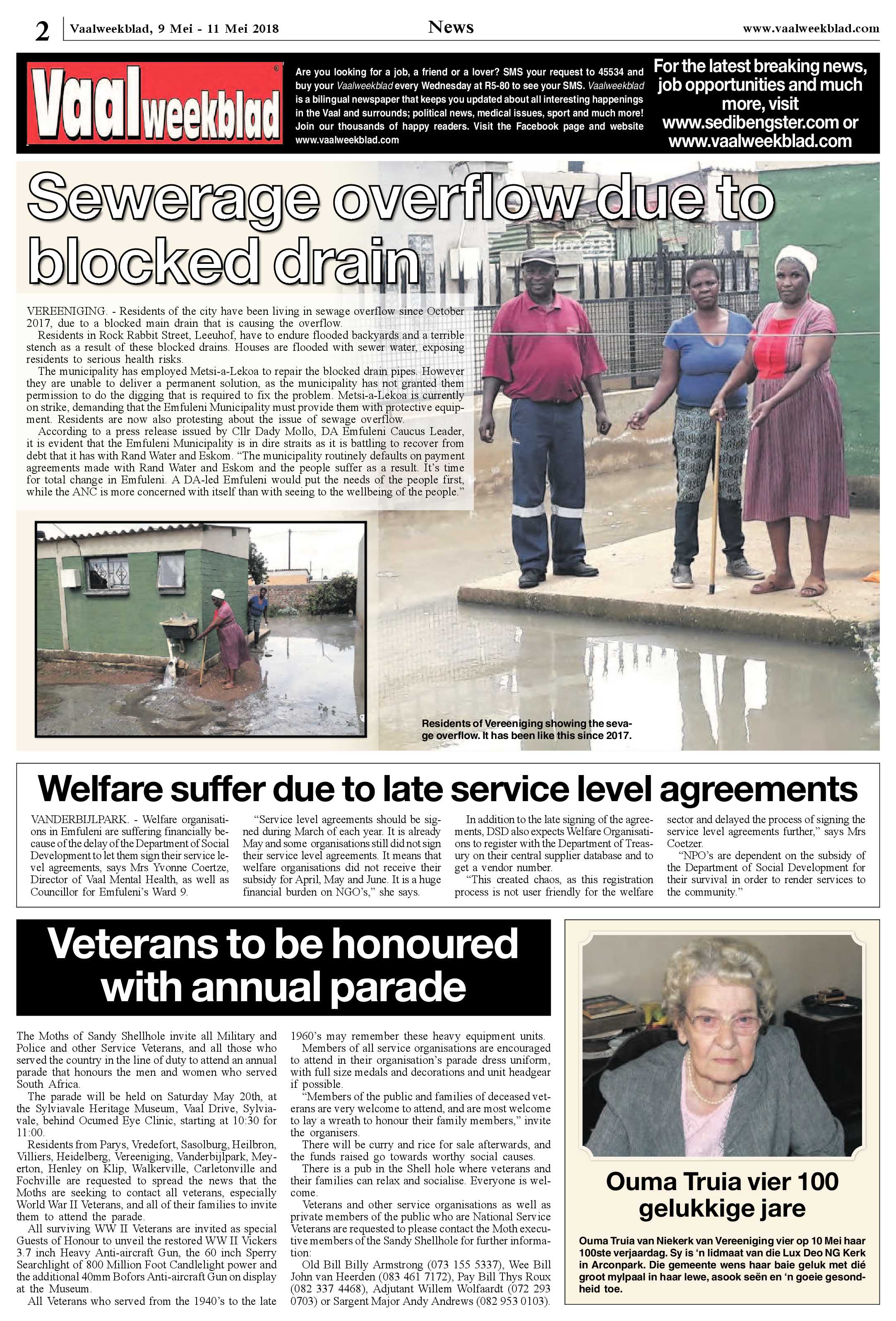 Vaalweekblad 9 – 12 Mei 2018 page 2