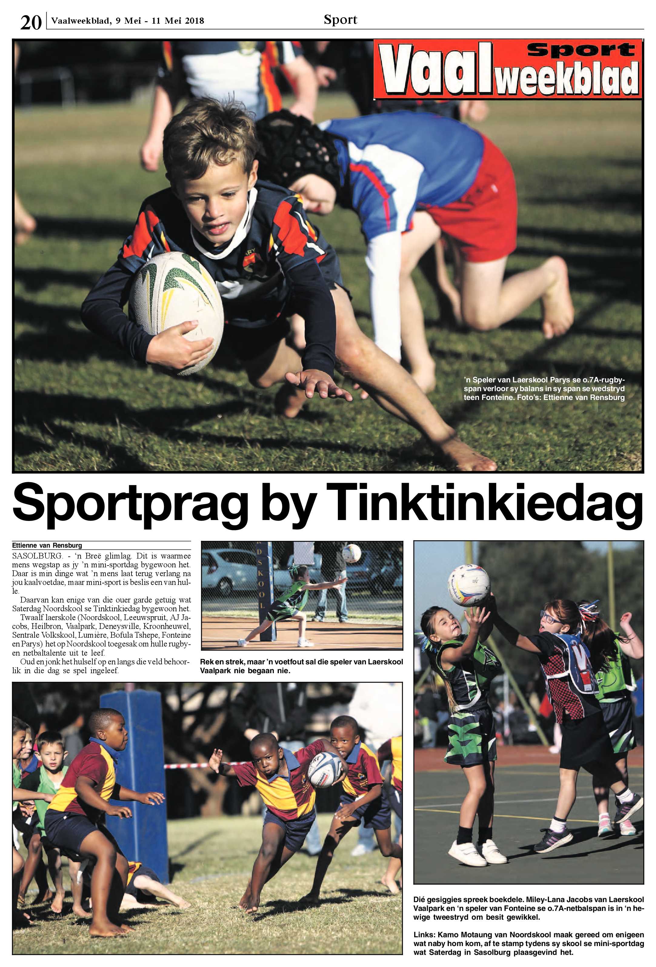 Vaalweekblad 9 – 12 Mei 2018 page 20