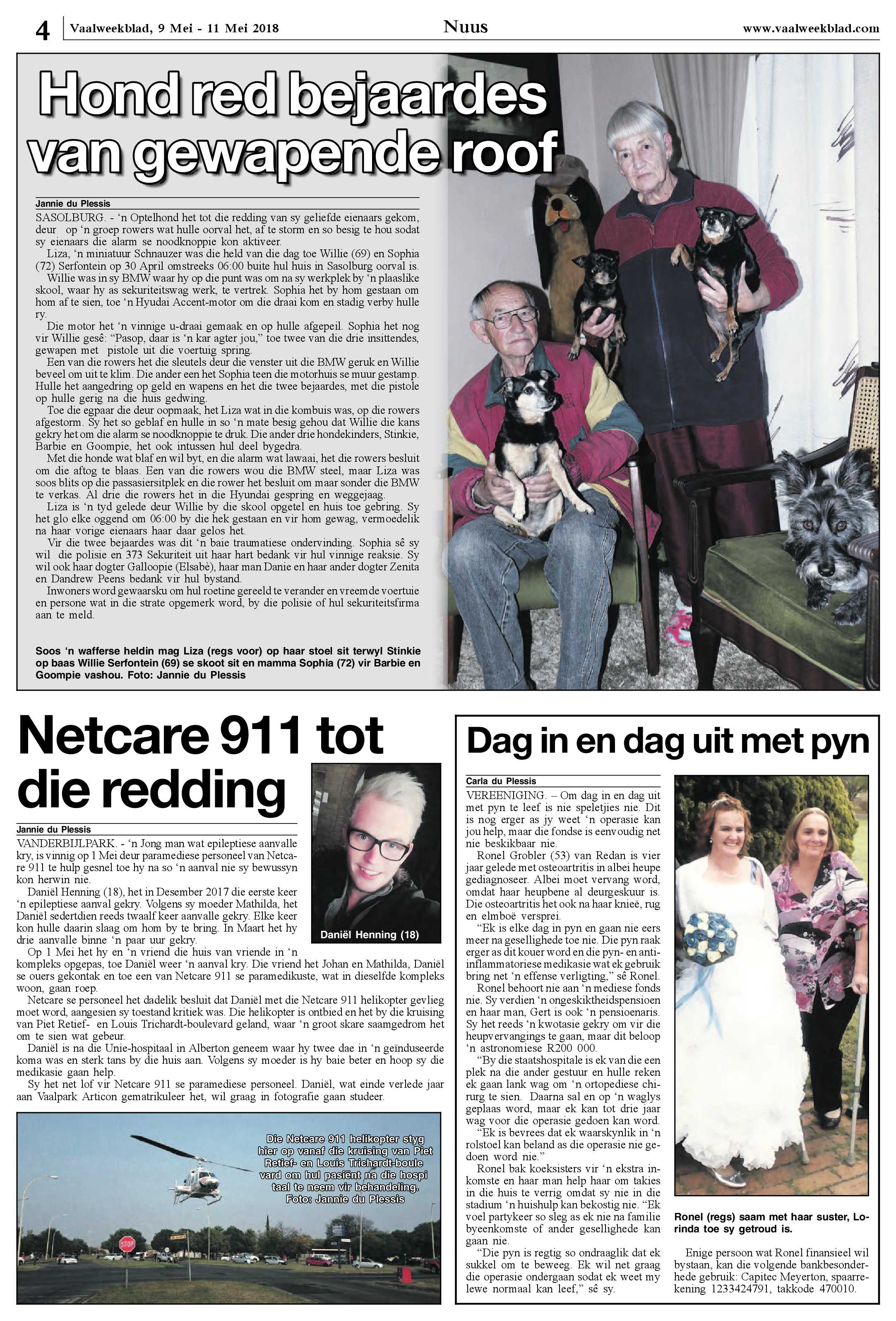 Vaalweekblad 9 – 12 Mei 2018 page 4