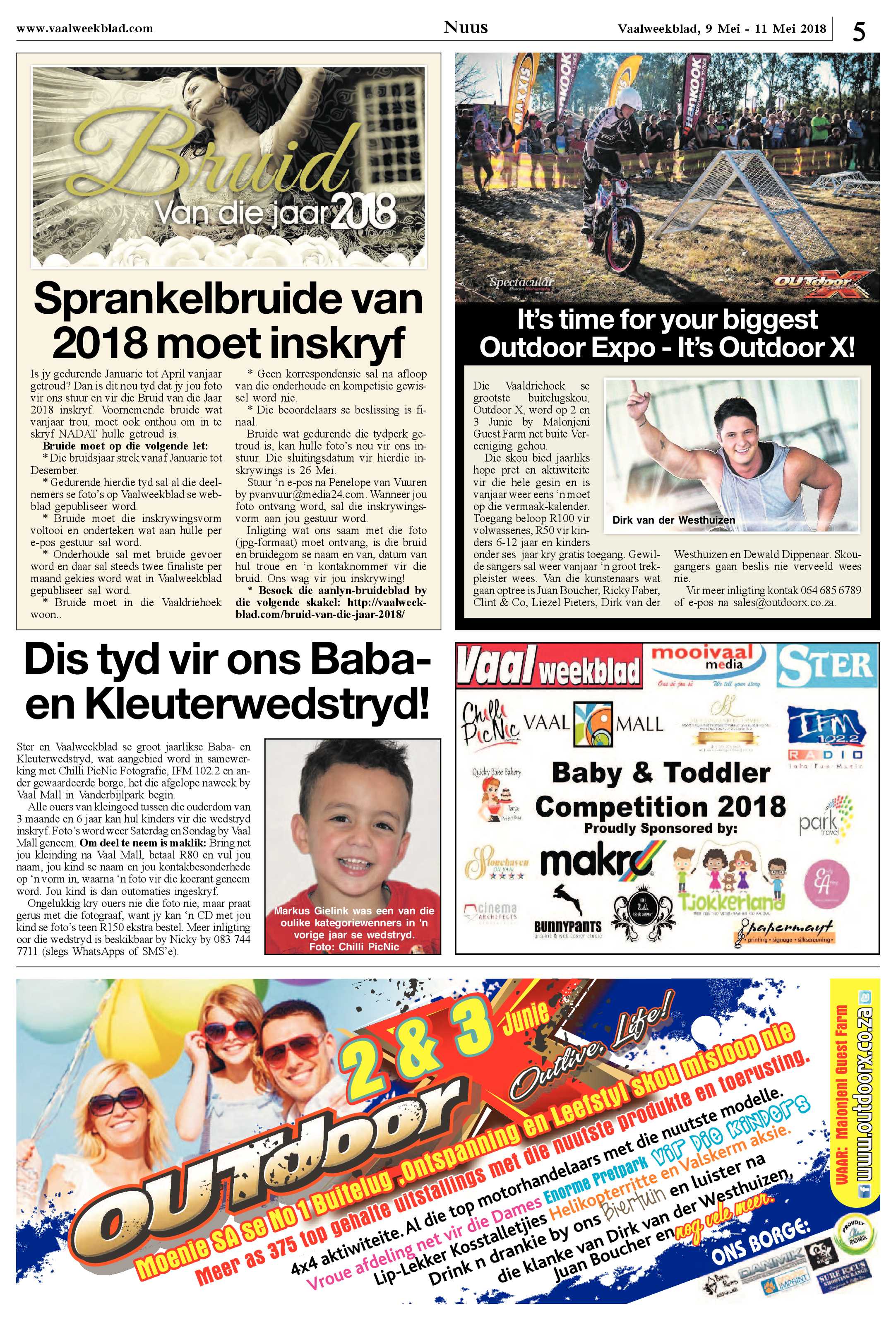 Vaalweekblad 9 – 12 Mei 2018 page 5