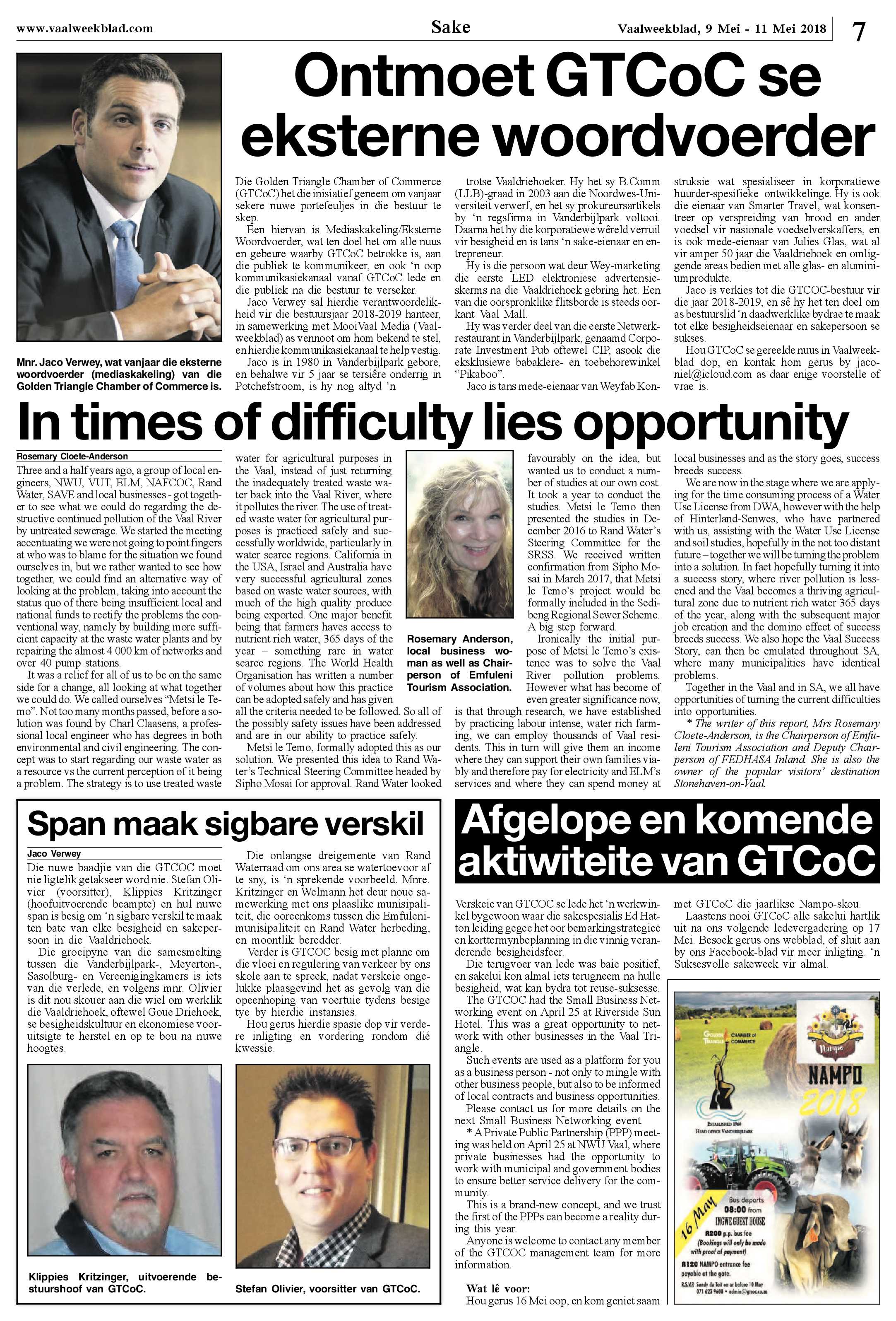 Vaalweekblad 9 – 12 Mei 2018 page 7