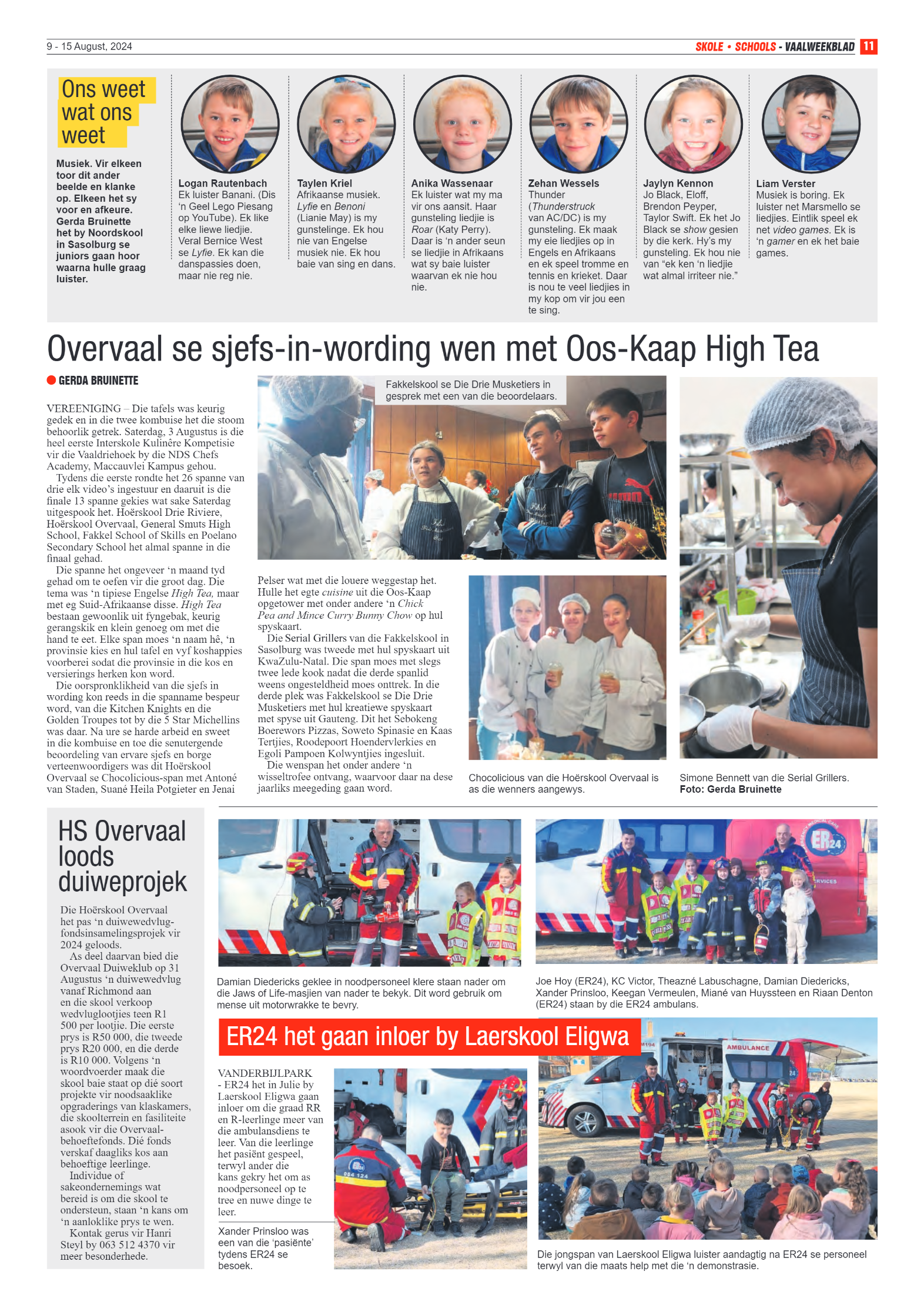 Vaalweekblad 9 – 15 August, 2024 page 11