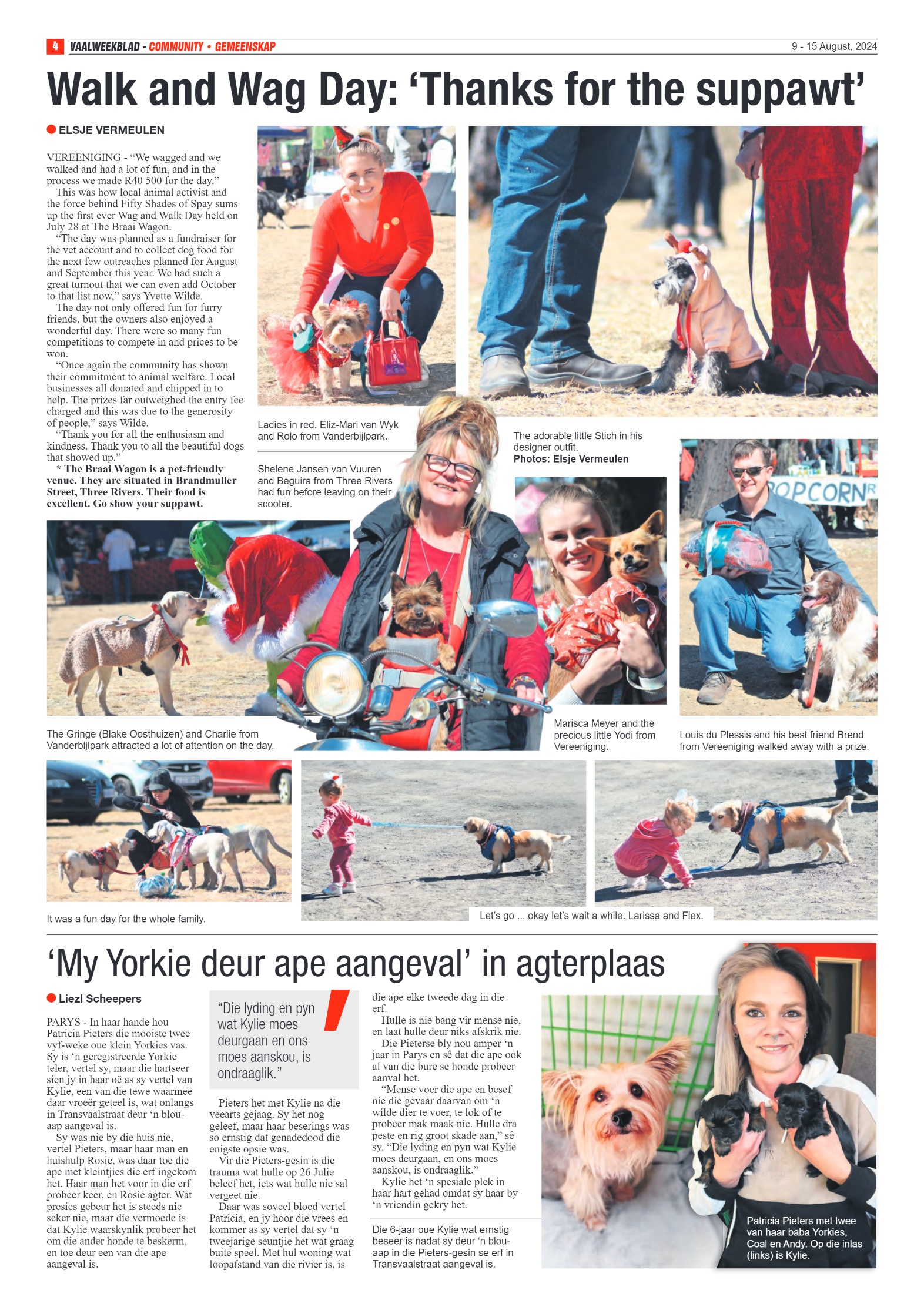 Vaalweekblad 9 – 15 August, 2024 page 4