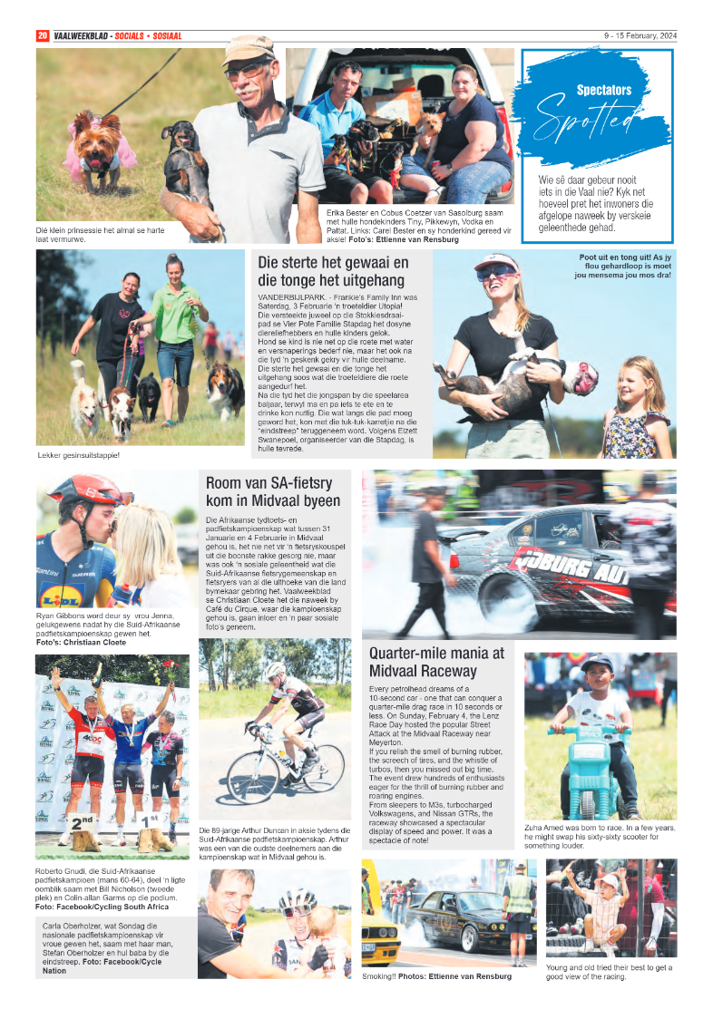 Vaalweekblad 9 – 15 February, 2024 page 20