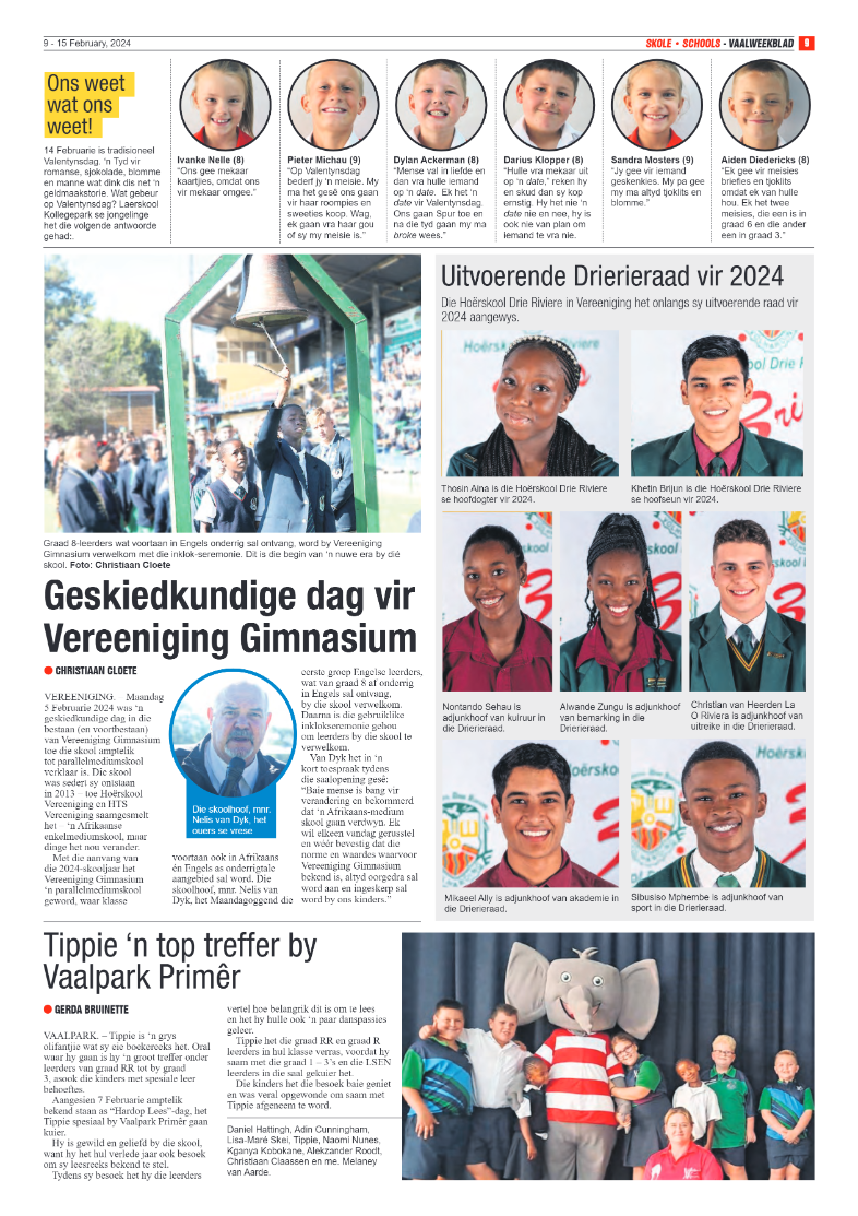 Vaalweekblad 9 – 15 February, 2024 page 9