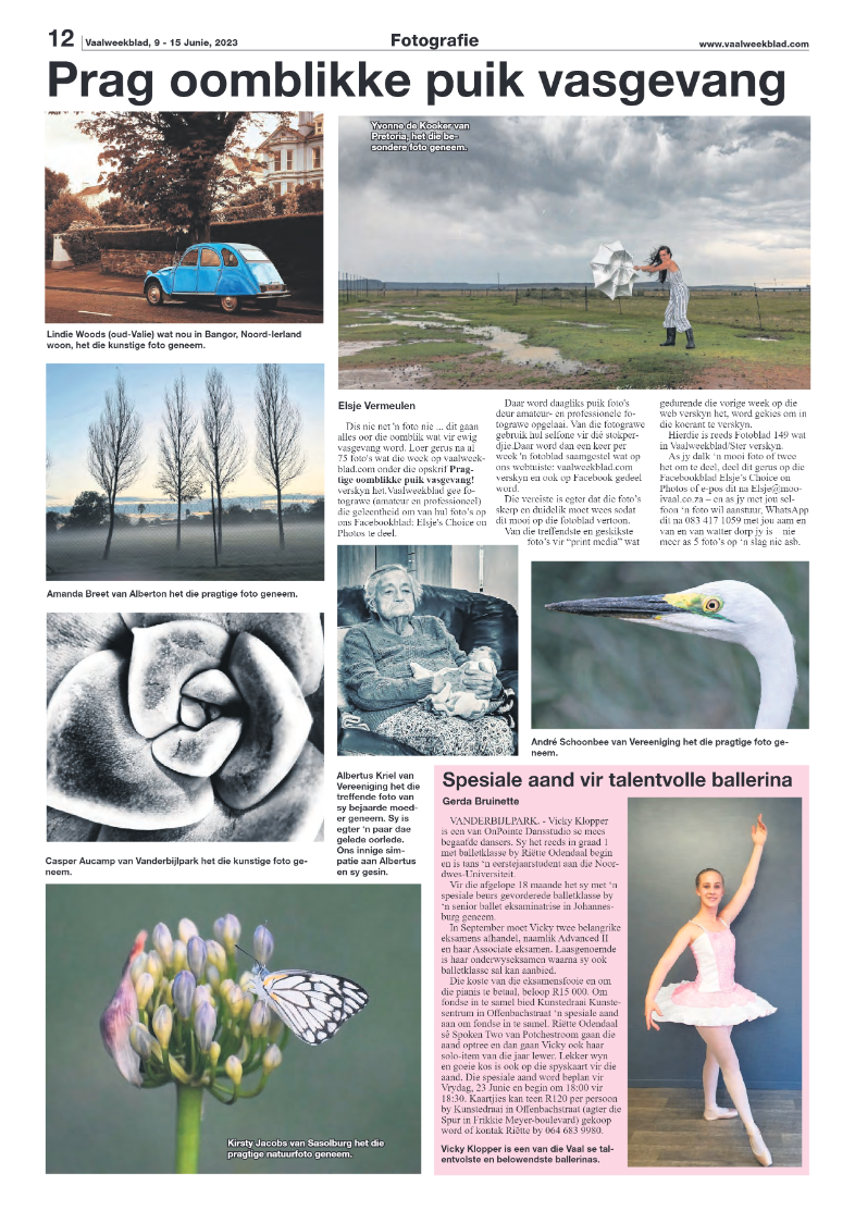 Vaalweekblad, 9 – 15 Junie, 2023 page 12