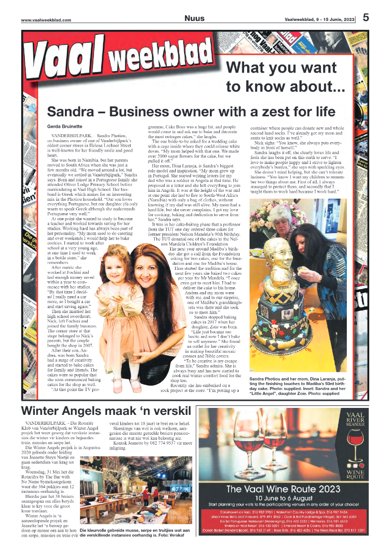 Vaalweekblad, 9 – 15 Junie, 2023 page 5