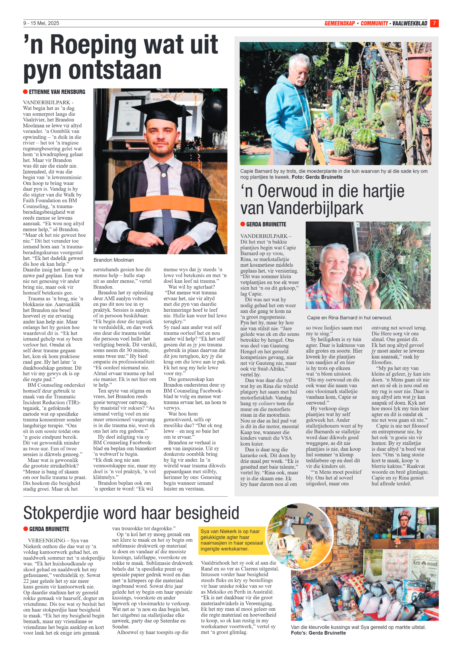 Vaalweekblad 9 – 15 Mei, 2025 page 7