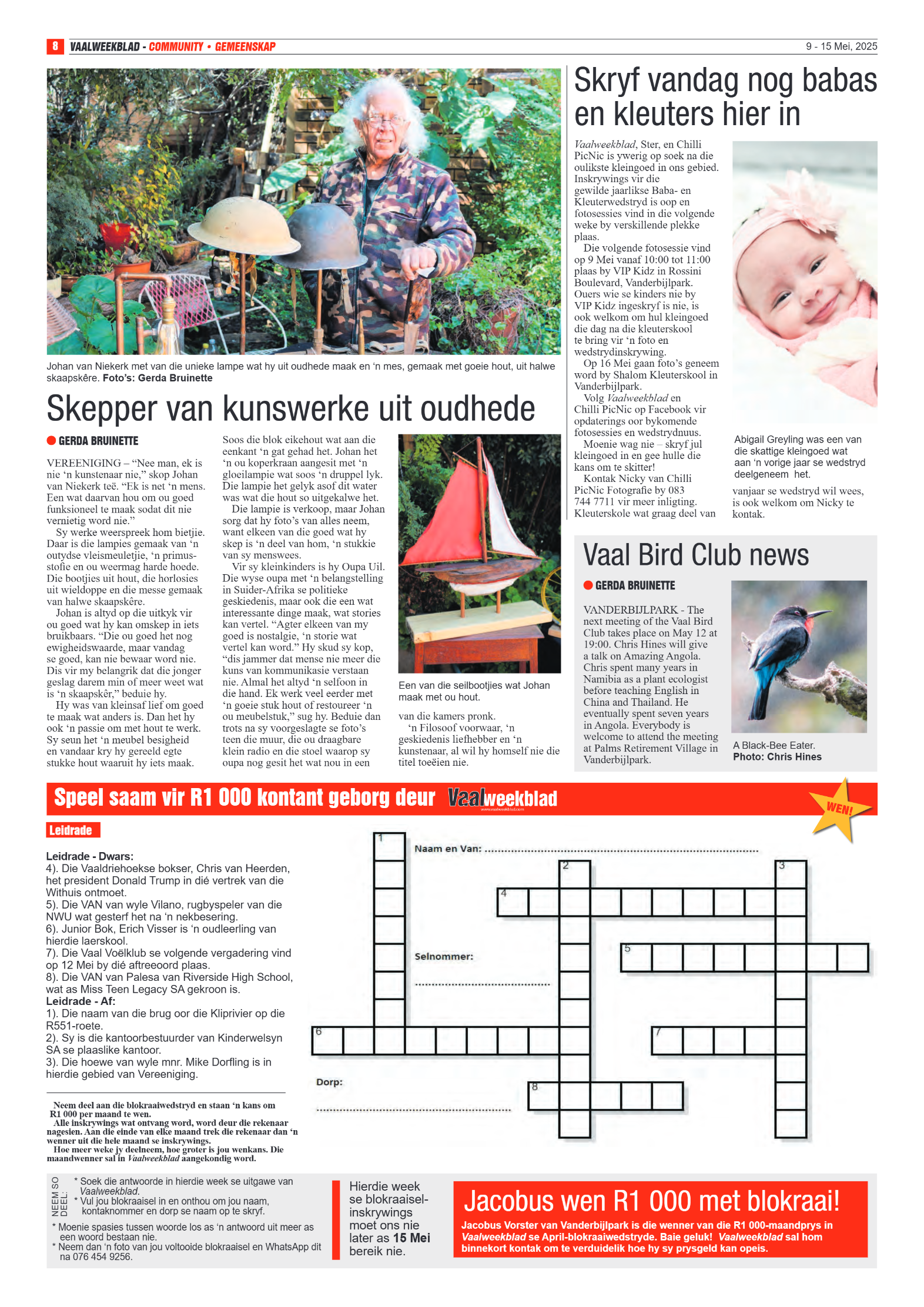 Vaalweekblad 9 – 15 Mei, 2025 page 8