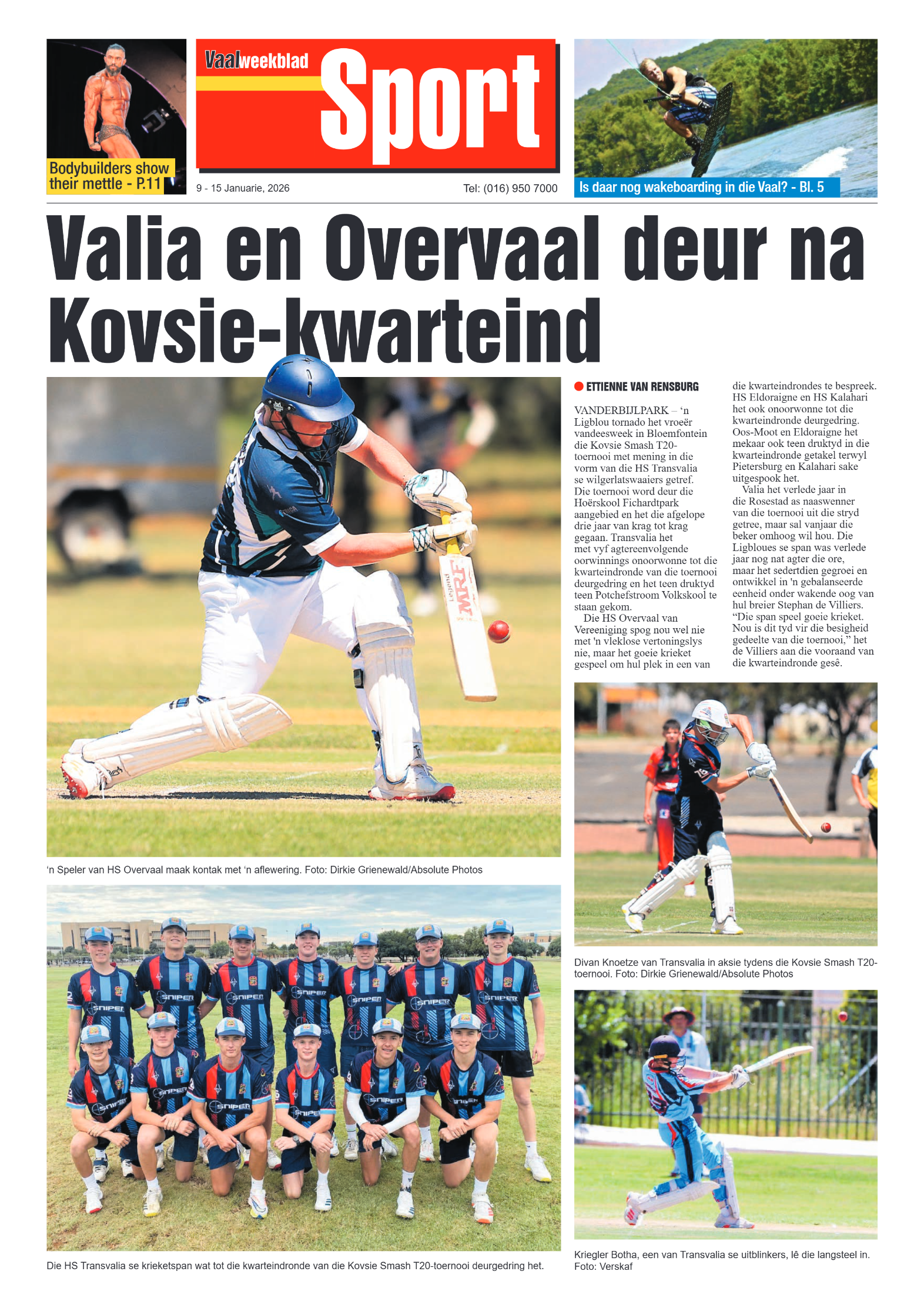 Vaalweekblad 9 January 2026 page 12