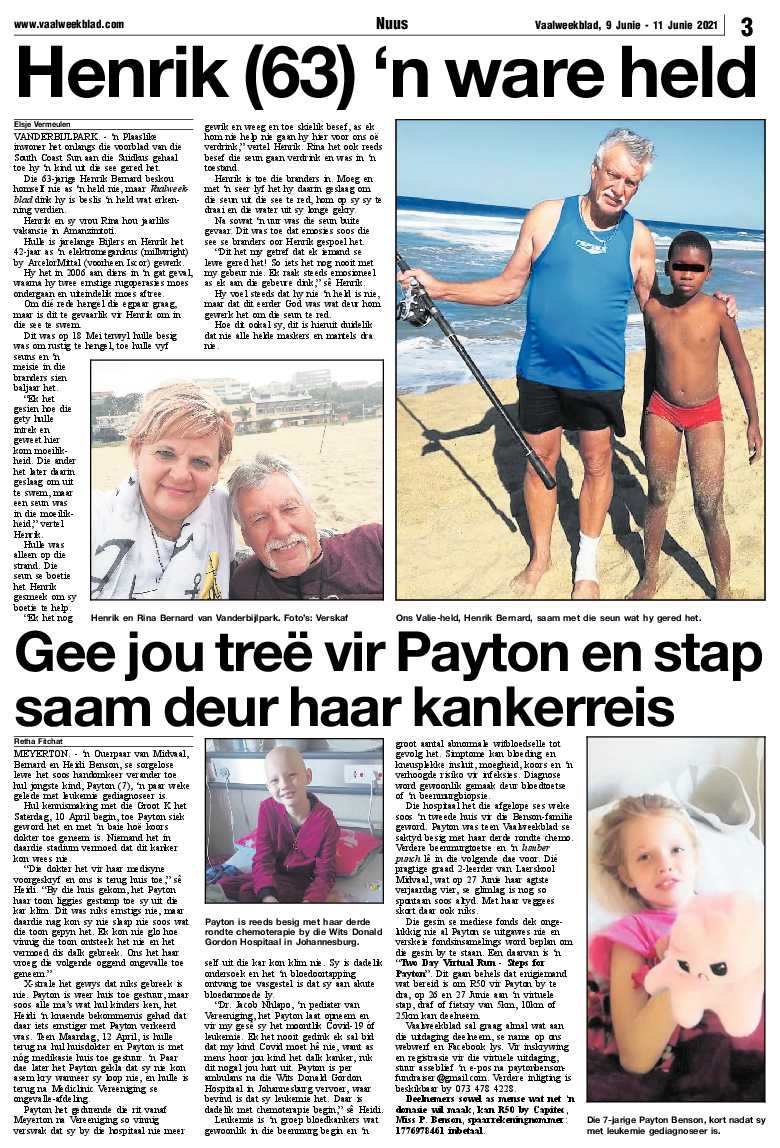 Vaalweekblad, 9 Junie – 11 Junie 2021 page 3