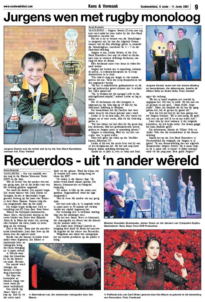 Vaalweekblad, 9 Junie – 11 Junie 2021 page 9