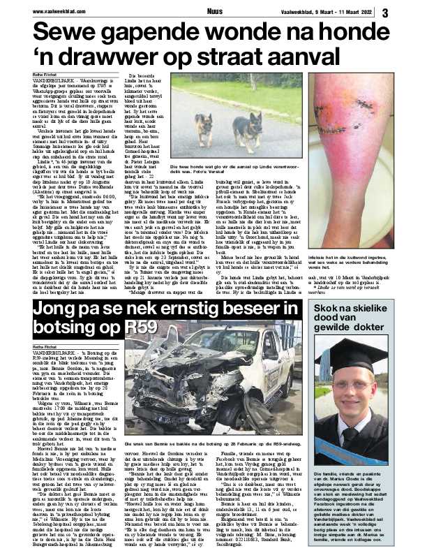 Vaalweekblad, 9 Maart – 11 Maart 2022 page 3