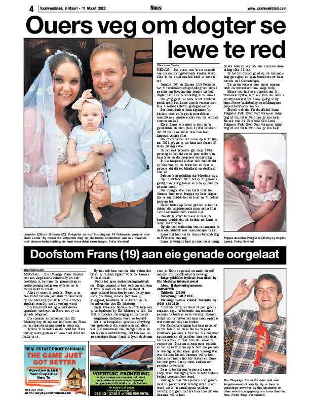Vaalweekblad, 9 Maart – 11 Maart 2022 page 4