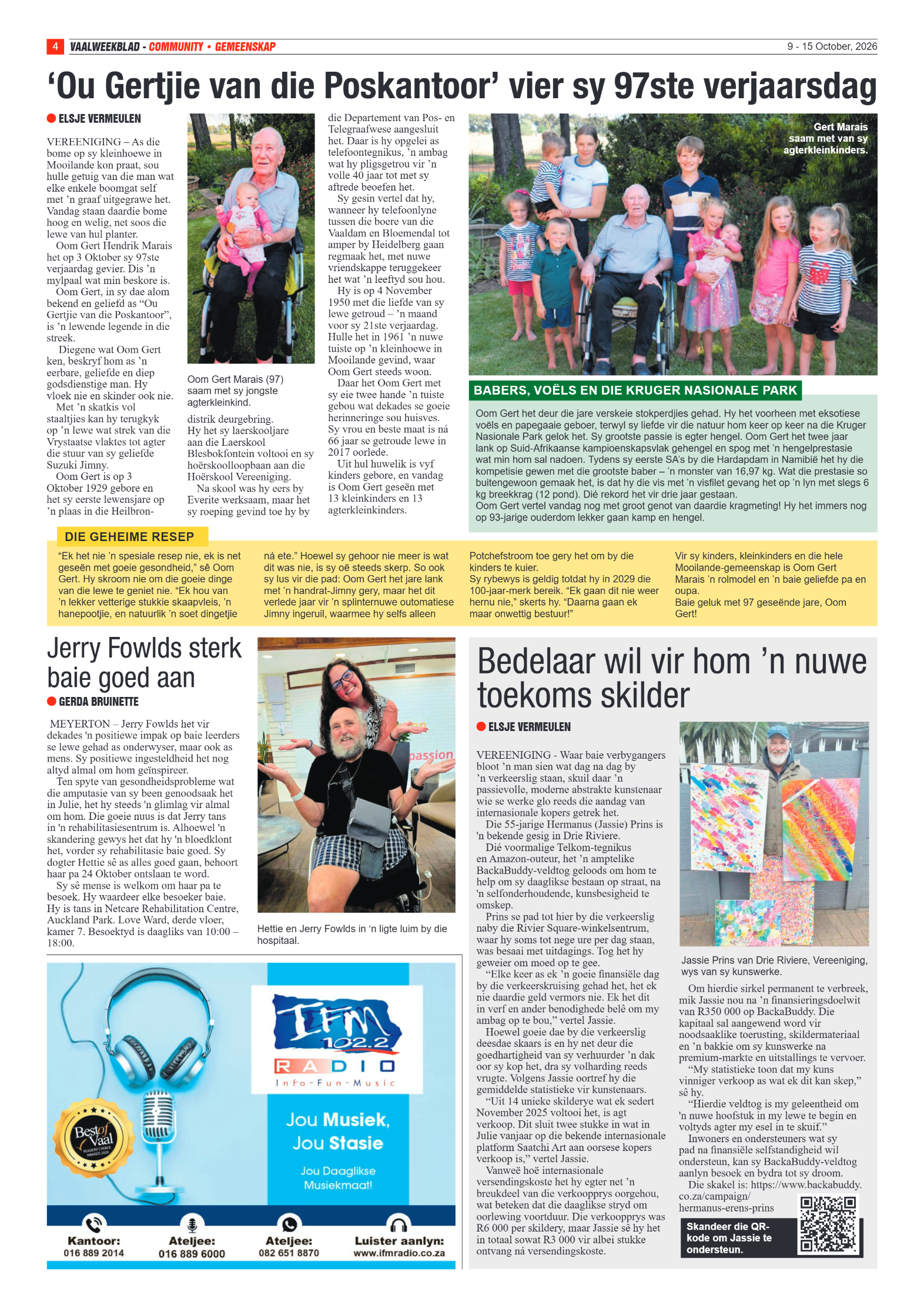 Vaalweekblad – 9 Oktober 2026 page 4