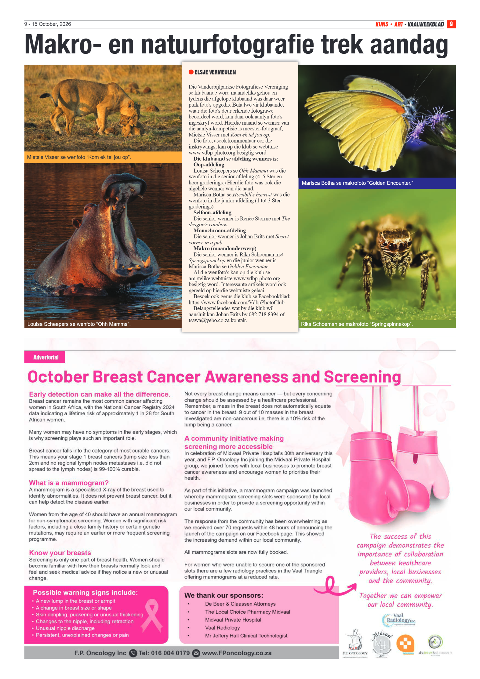 Vaalweekblad – 9 Oktober 2026 page 9