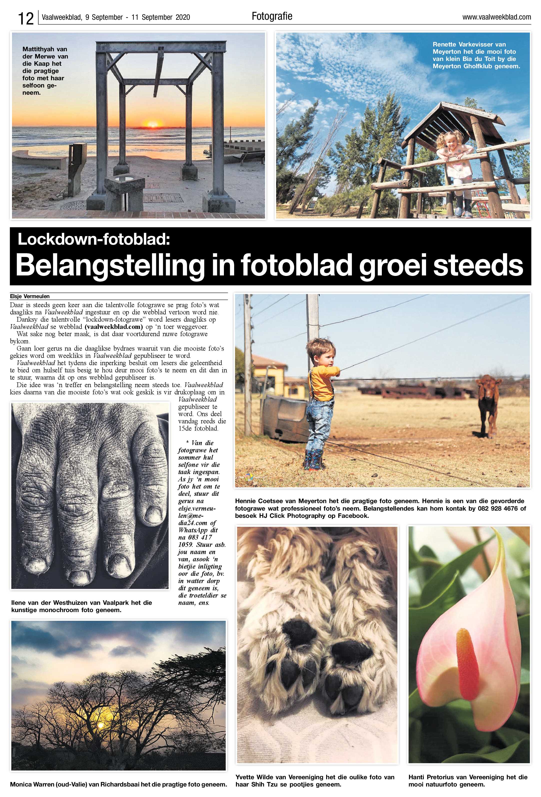 Vaalweekblad, 9 September – 11 September 2020 page 12