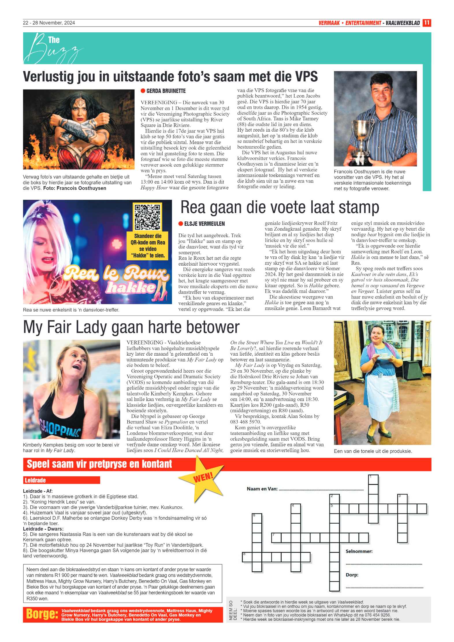 Vaalweekblad – 22 – 28 November, 2024 page 11