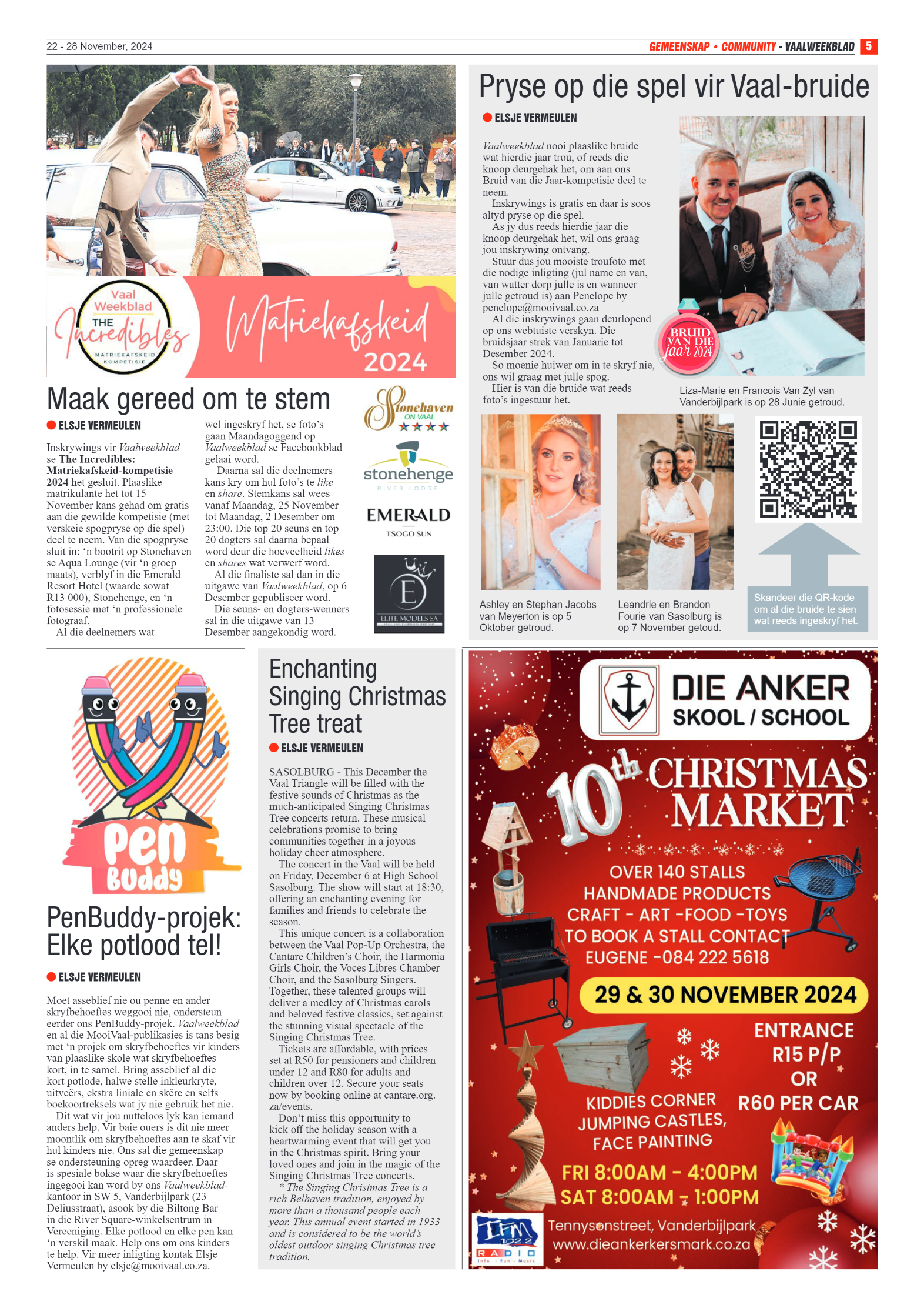 Vaalweekblad – 22 – 28 November, 2024 page 5