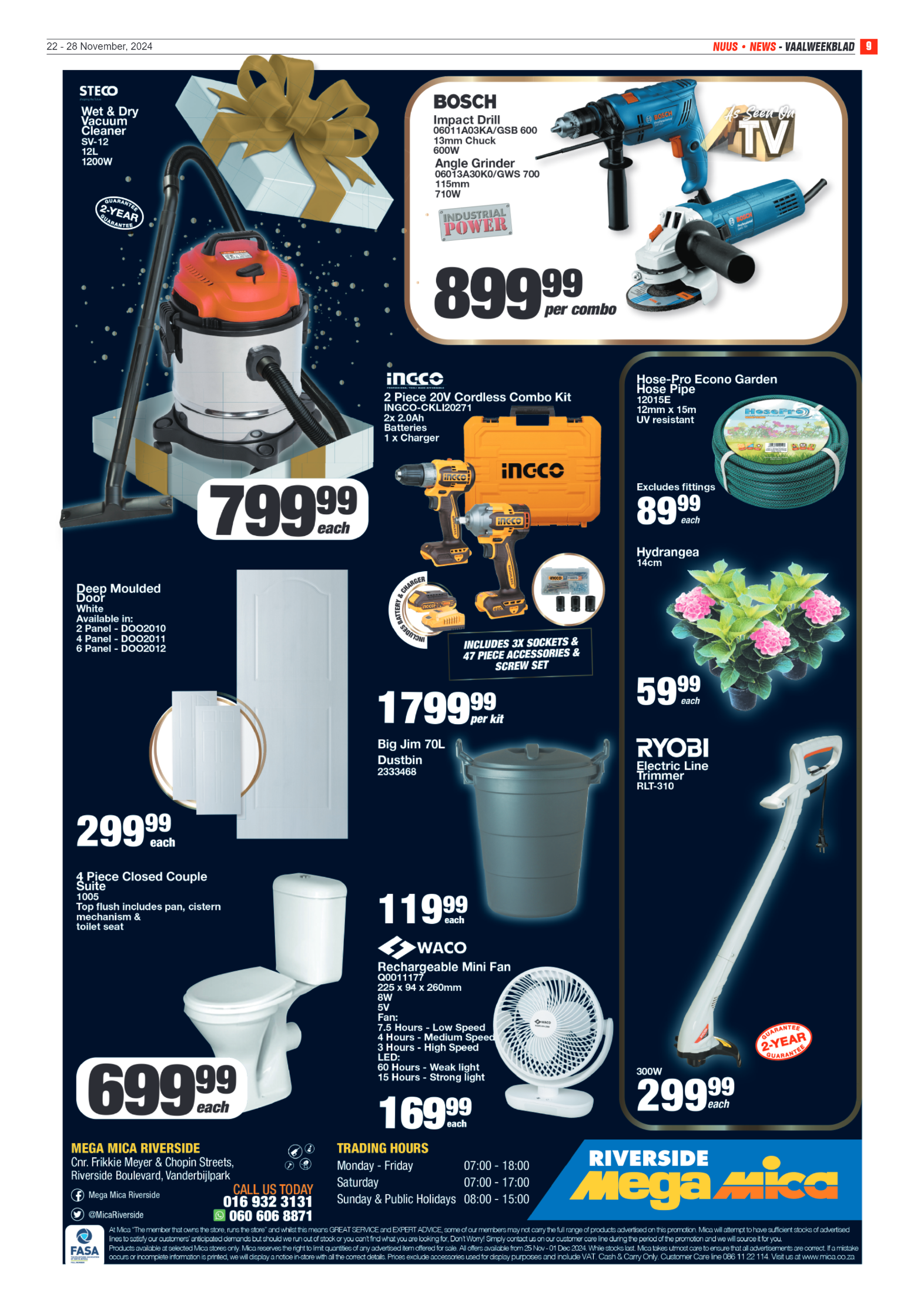 Vaalweekblad – 22 – 28 November, 2024 page 9