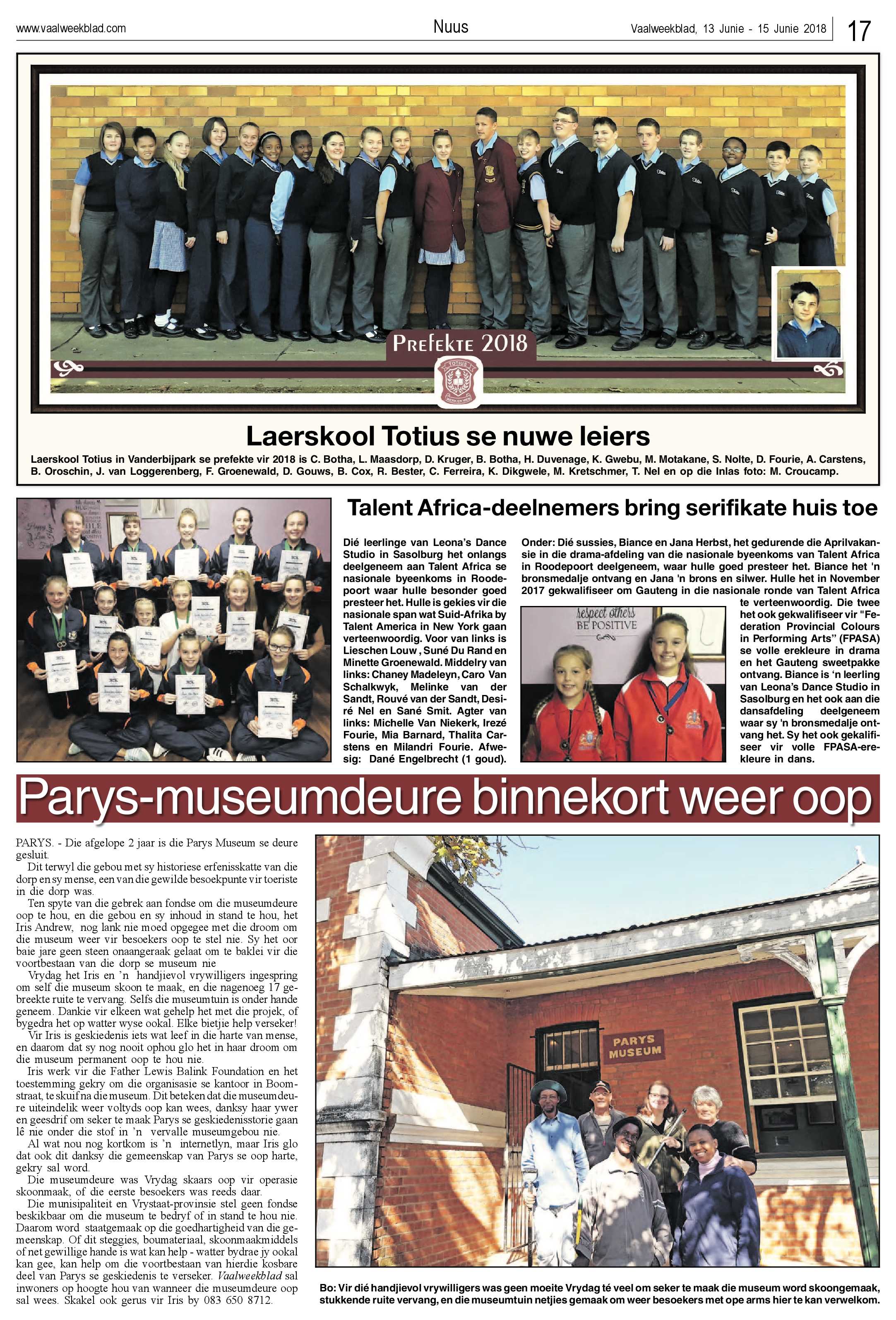 Vaalweekblad Ster 13 – 15 Junie 2018 page 17