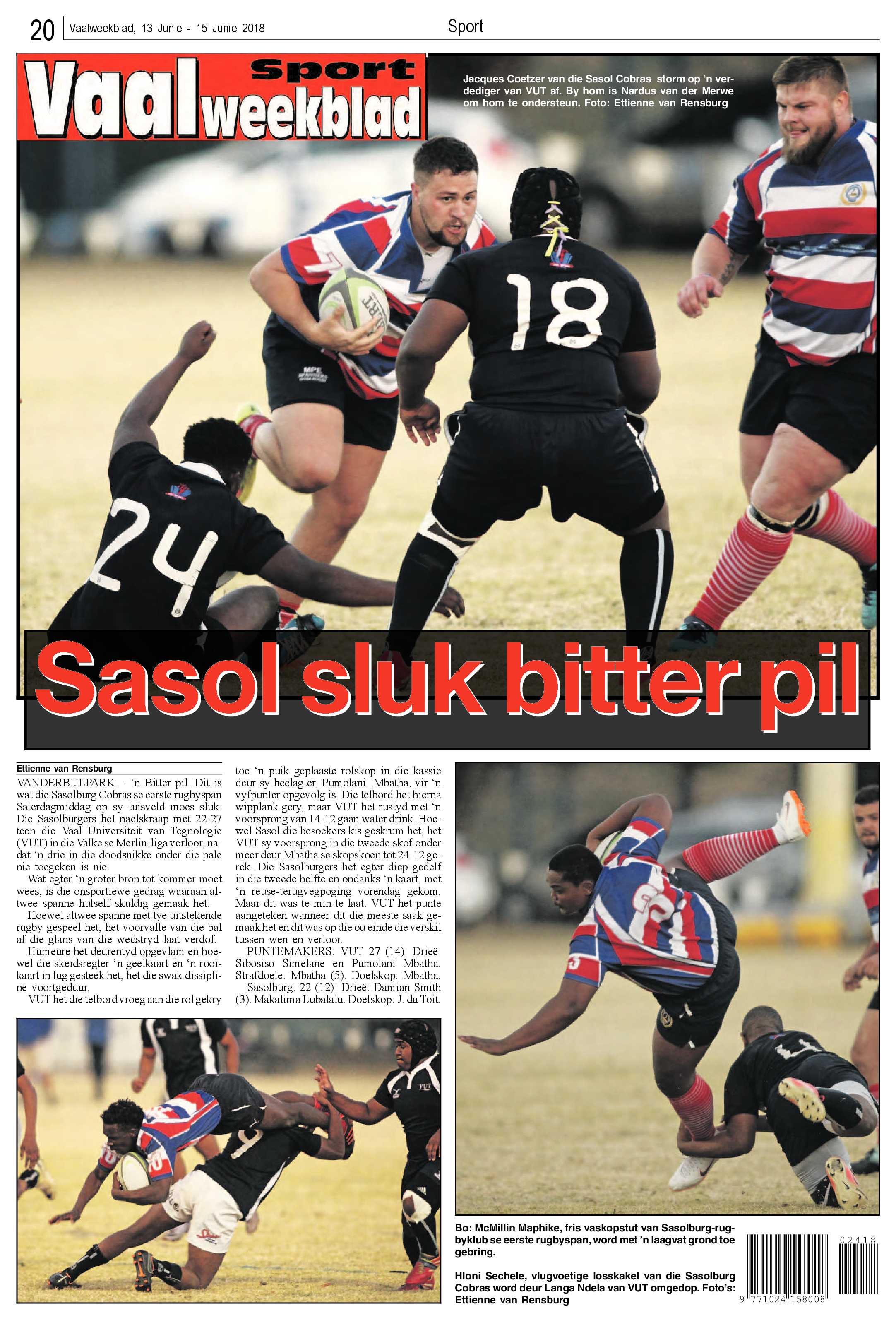 Vaalweekblad Ster 13 – 15 Junie 2018 page 20