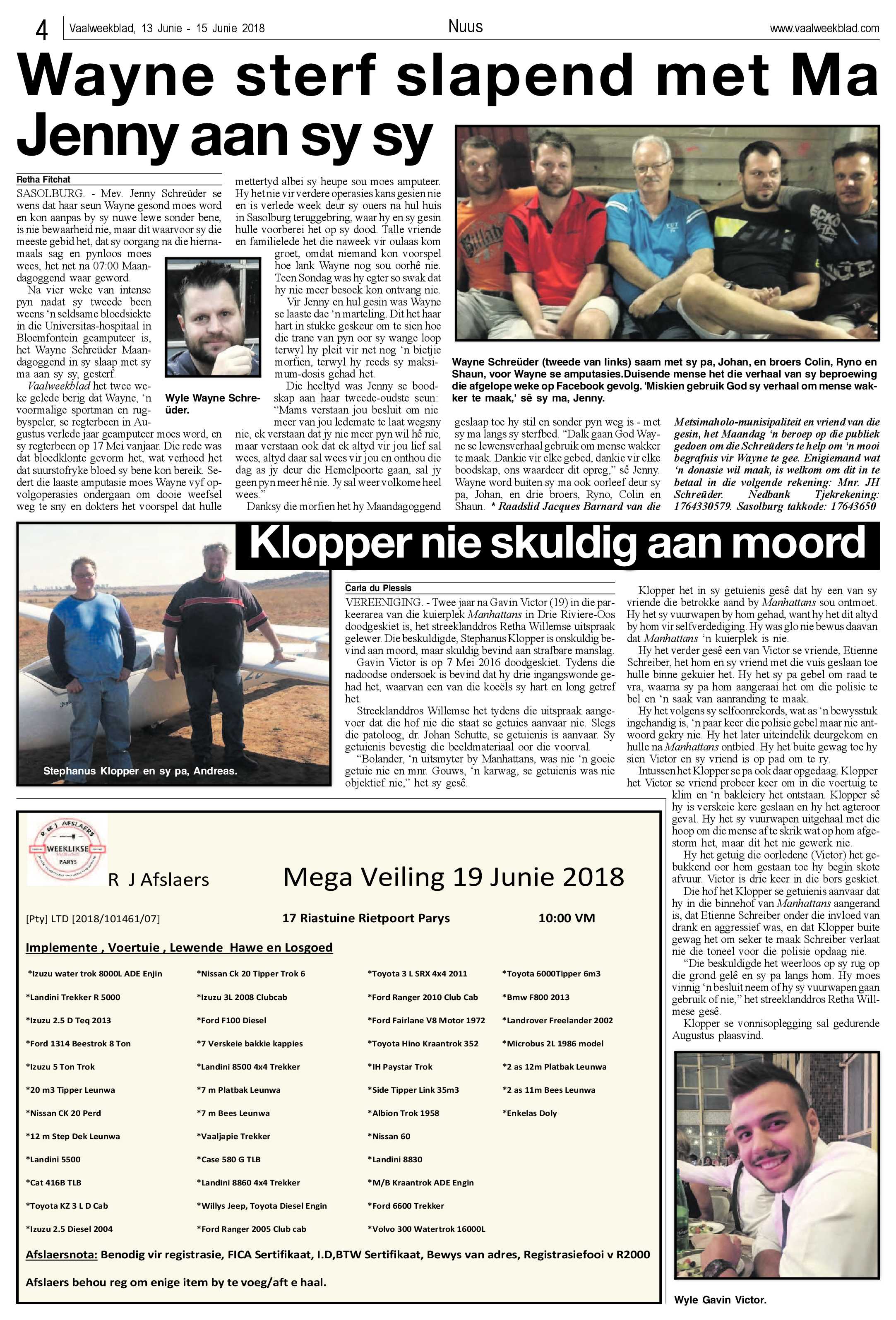 Vaalweekblad Ster 13 – 15 Junie 2018 page 4