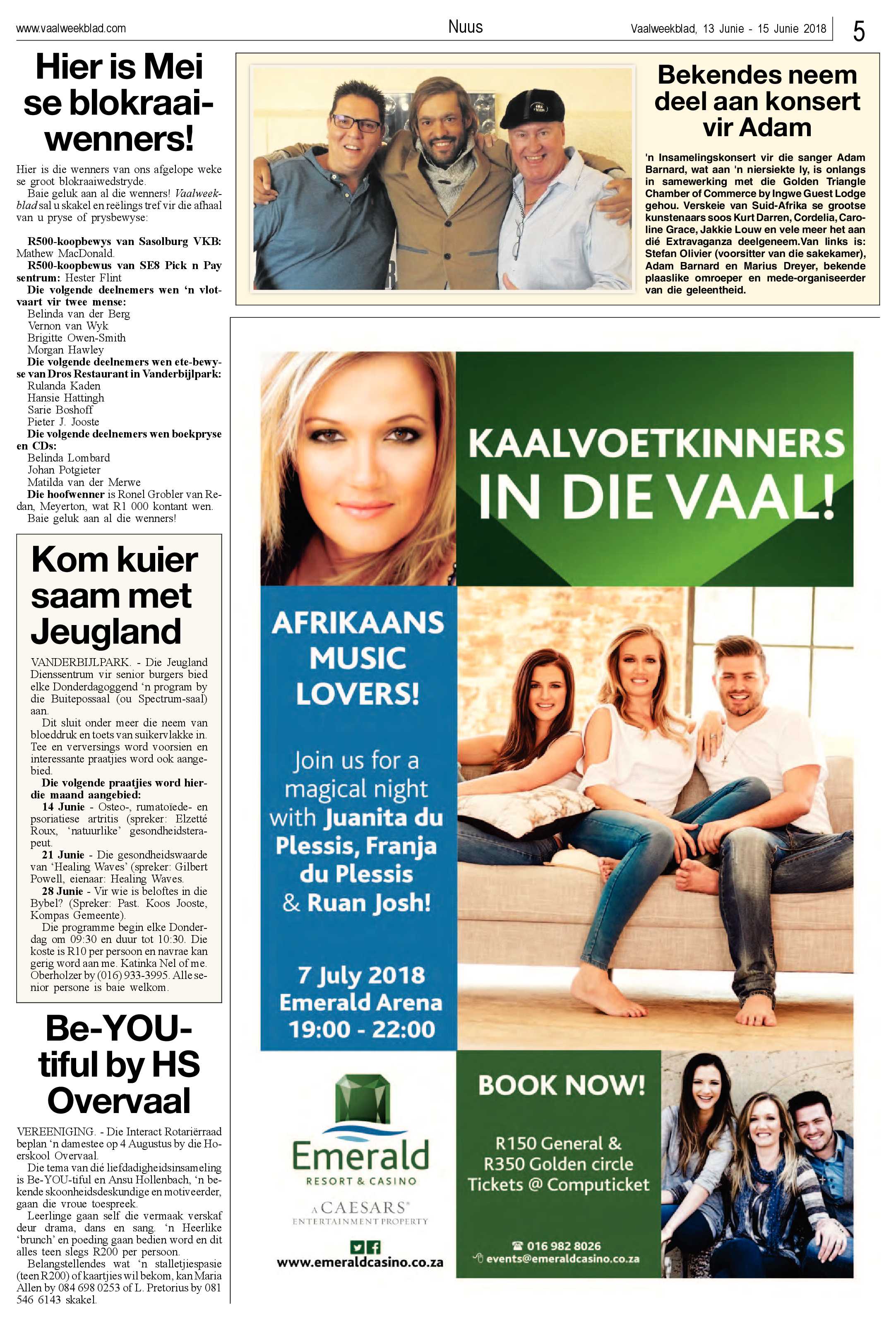 Vaalweekblad Ster 13 – 15 Junie 2018 page 5