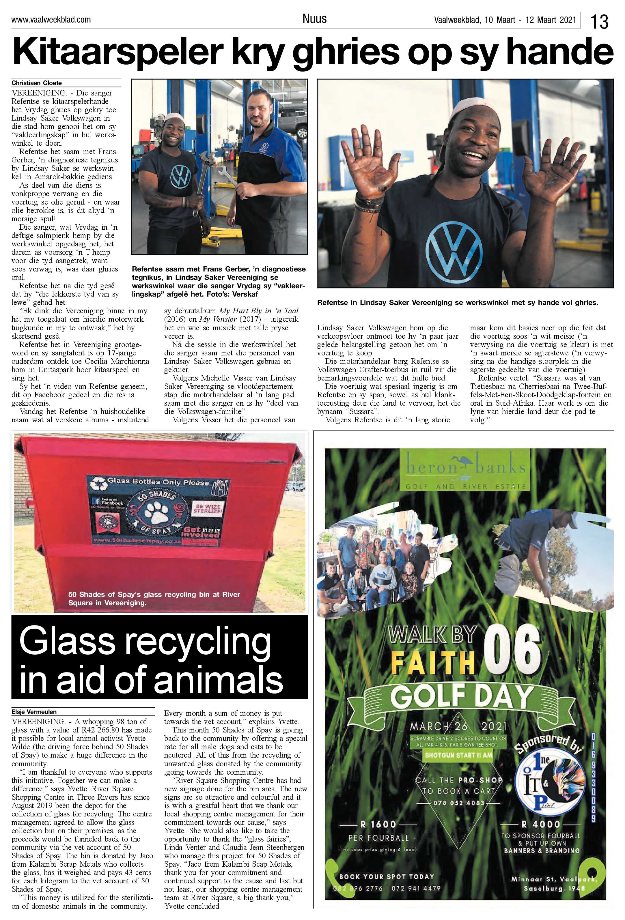 Vaalweekblad, 10 Maart – 12 Maart 2021 page 13