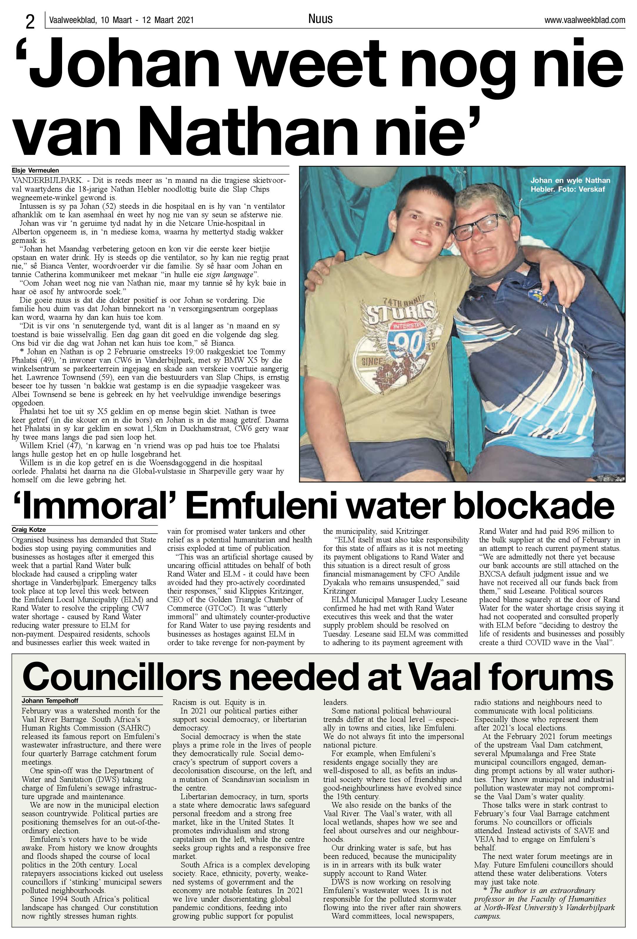 Vaalweekblad, 10 Maart – 12 Maart 2021 page 2