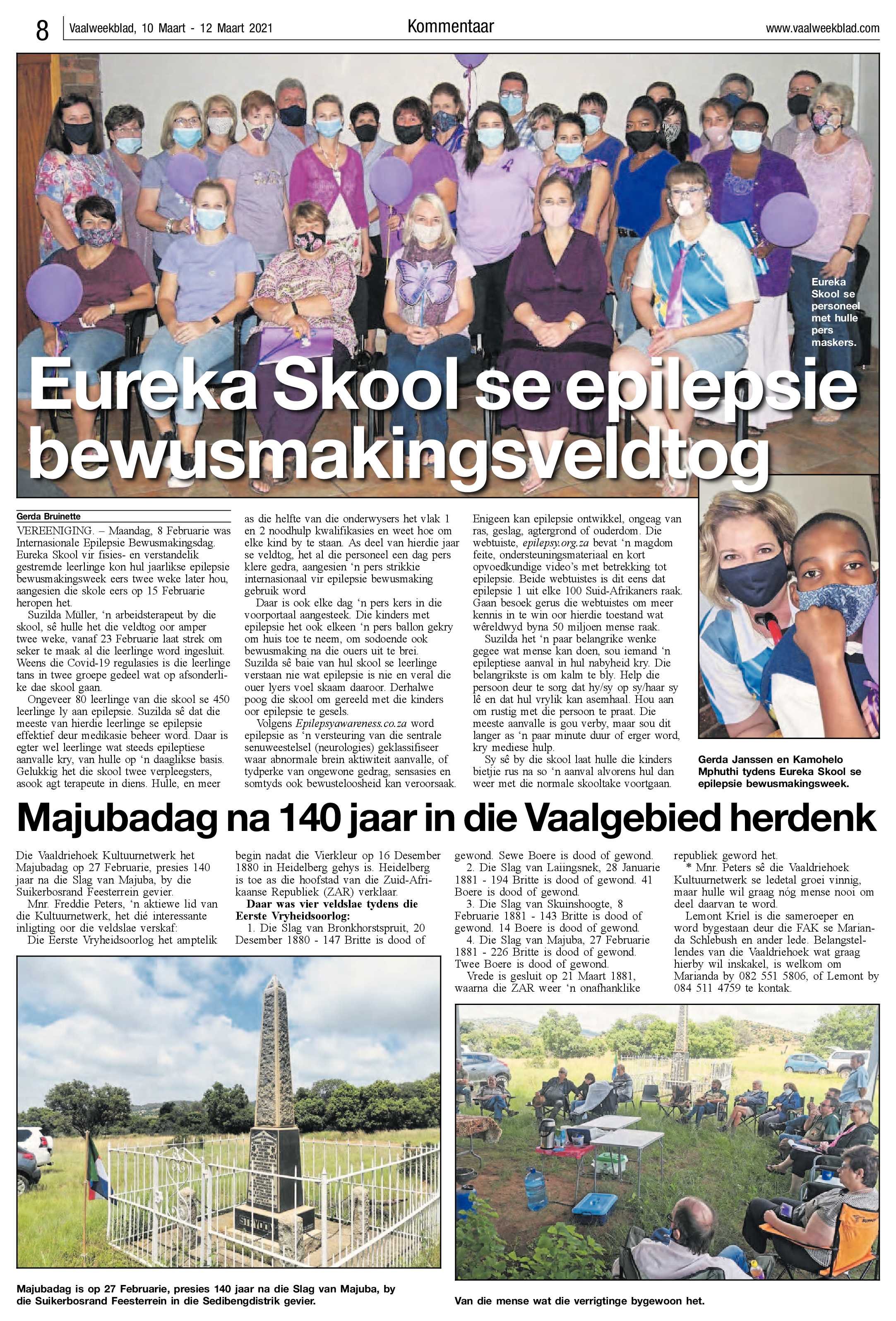 Vaalweekblad, 10 Maart – 12 Maart 2021 page 8
