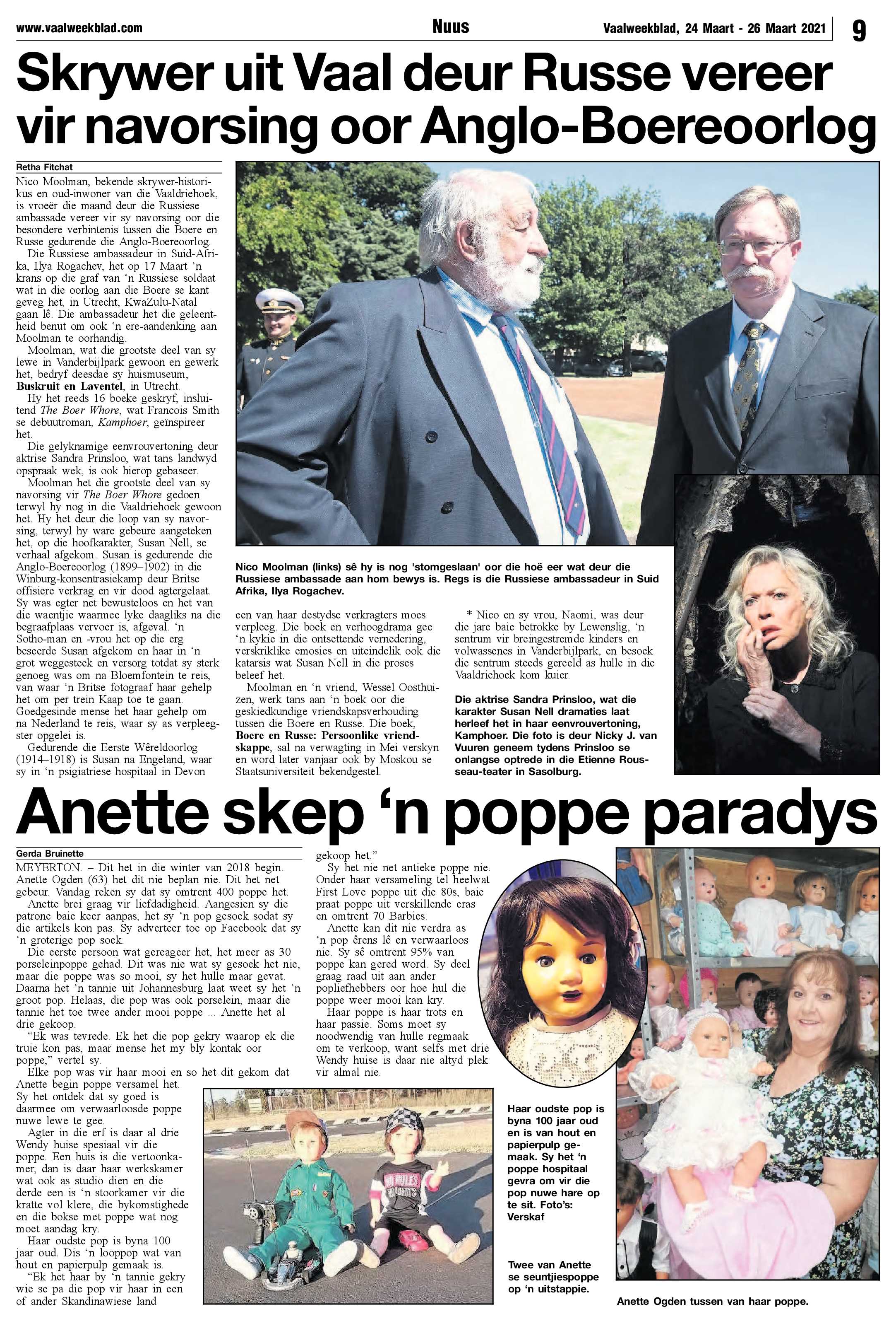 Vaalweekblad, 24 Maart – 26 Maart 2021 page 9